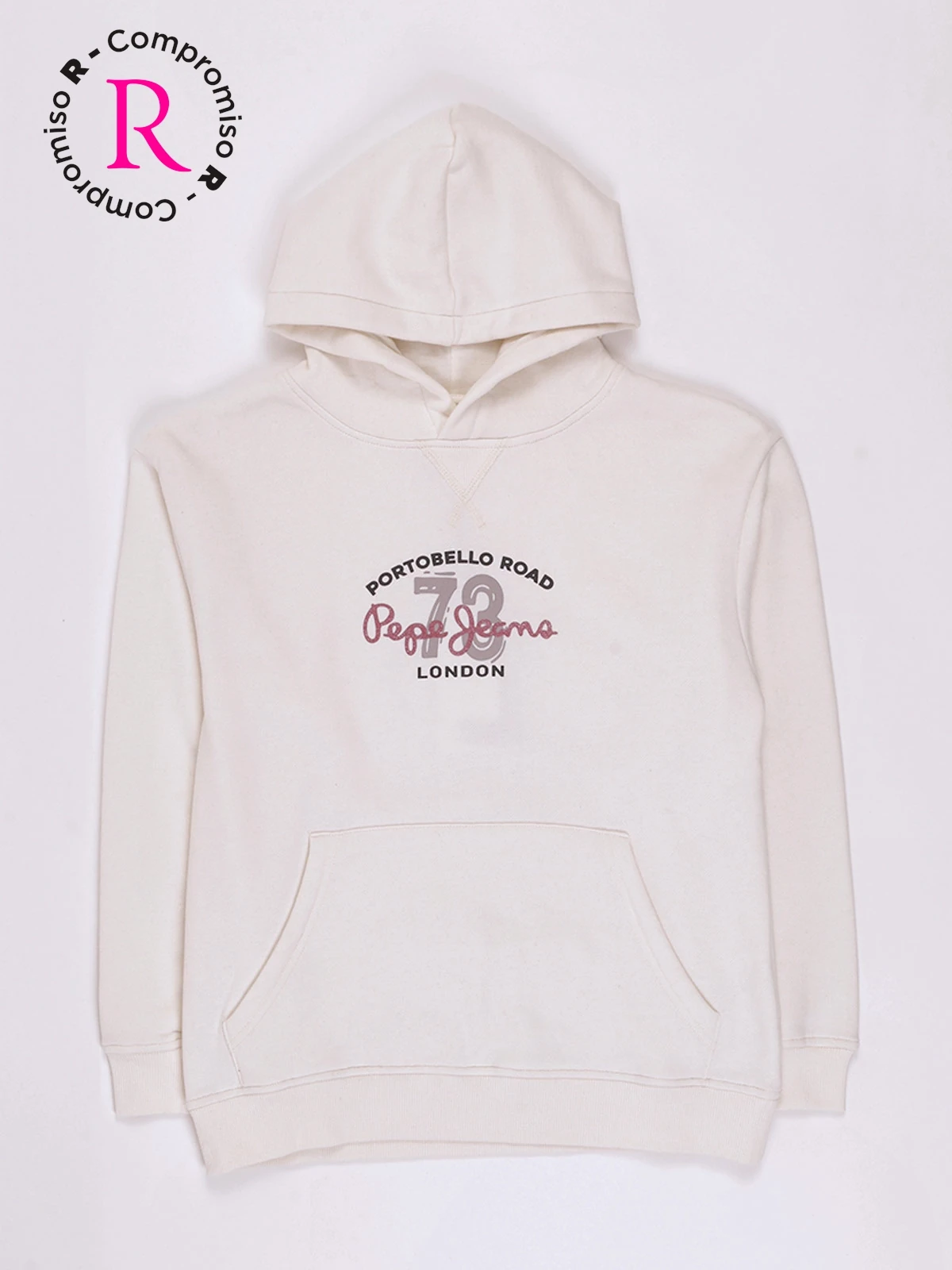 POLERA CAPUCHA FRANELA NIÑA PEPE JEANS - 1