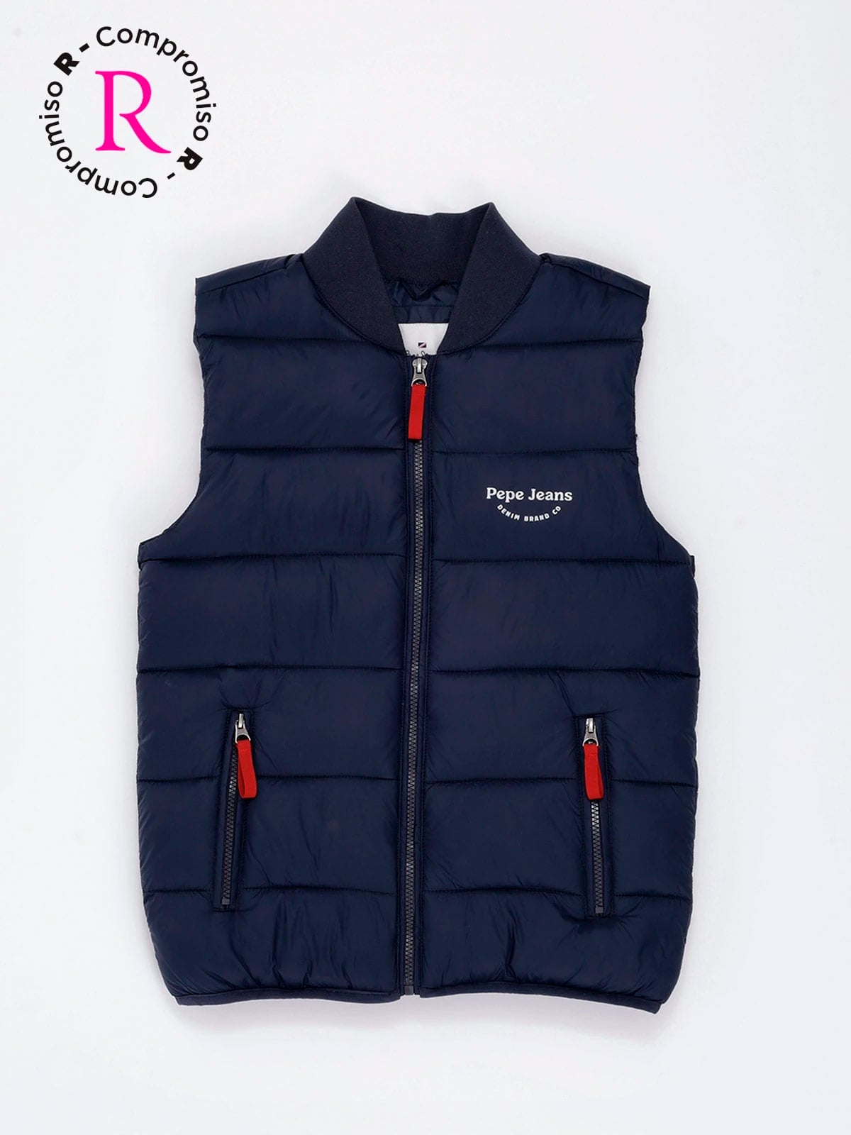 CASACA SIN MANGAS NIÑO PEPE JEANS - 1