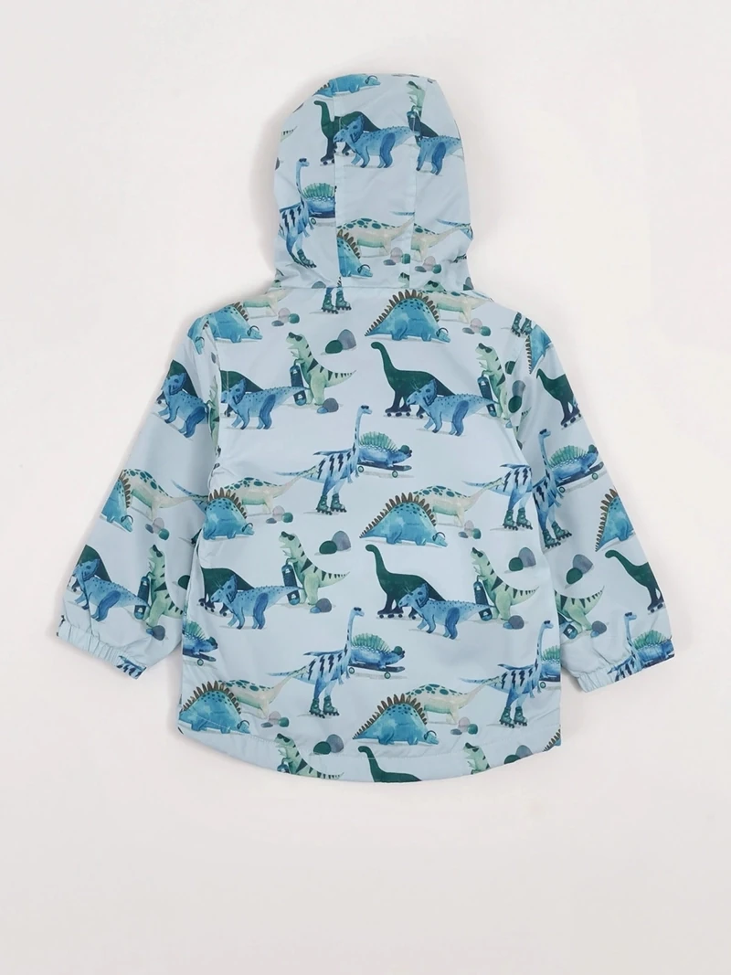 CASACA CORTA VIENTO CON CAPUCHA FULL PRINT BEBÉ NIÑO BABY HARVEST - 4