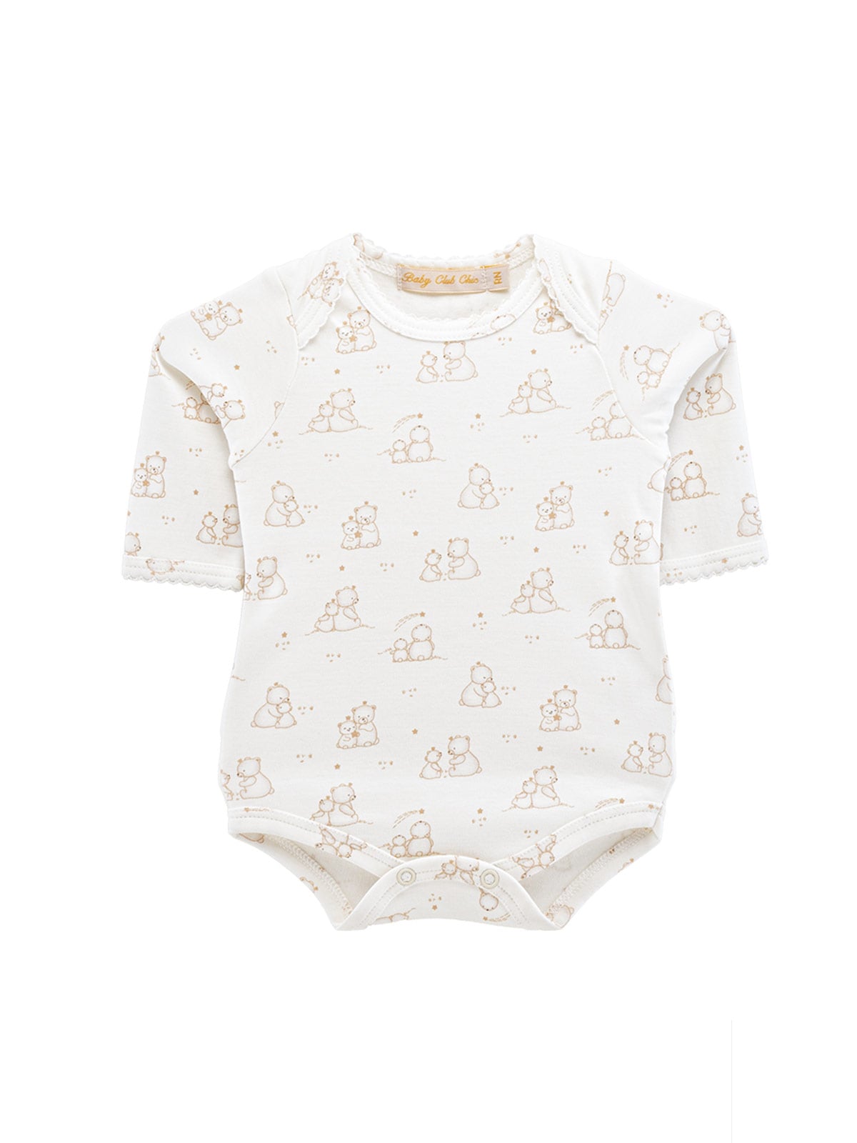 PACK X3 BODYS ALGODÓN UNISEX BABY CLUB CHIC REORDEN - 3