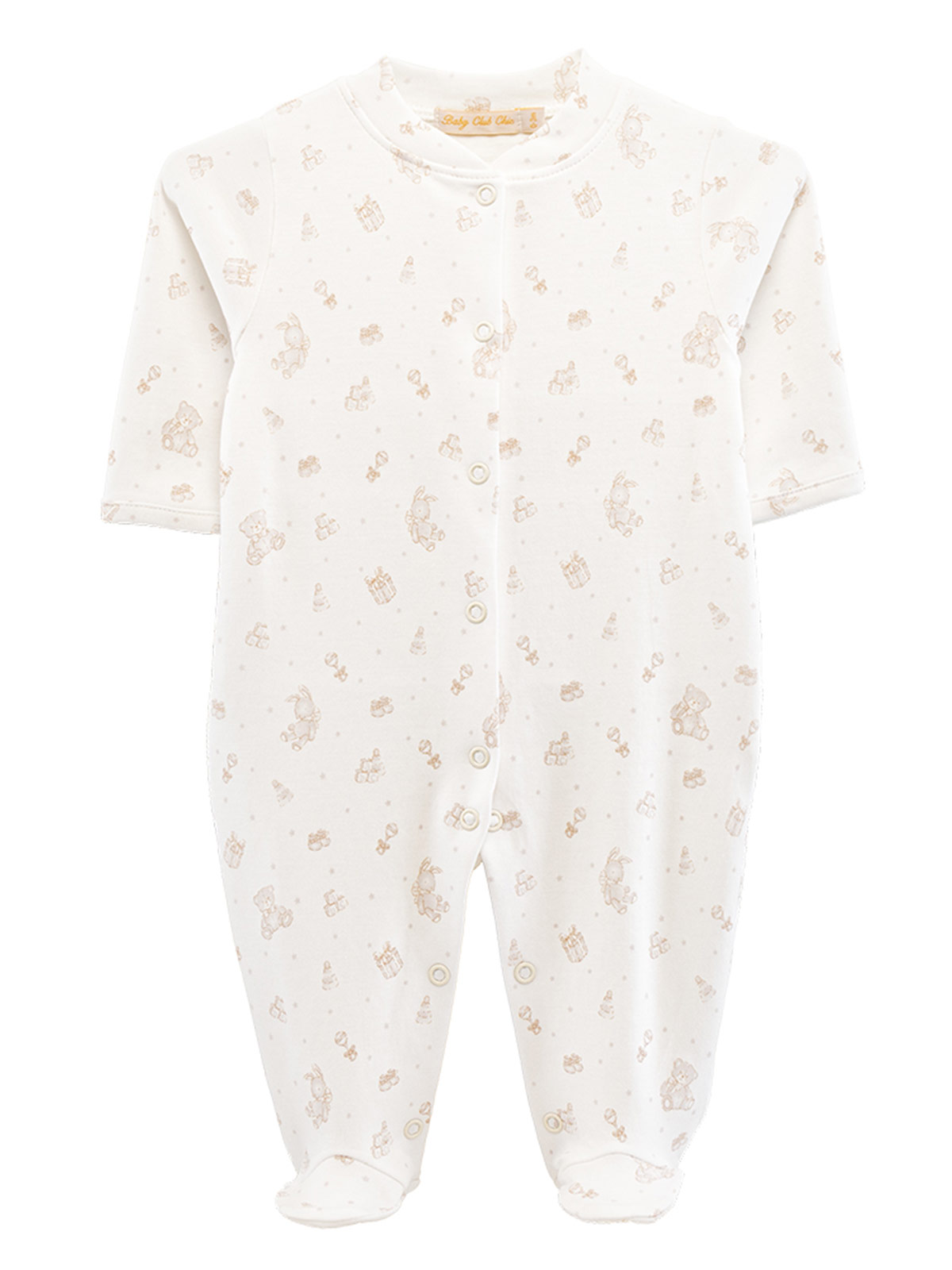 AJUAR X3 PIEZAS ALGODÓN UNISEX BABY CLUB CHIC VINTAGE TOY - 2