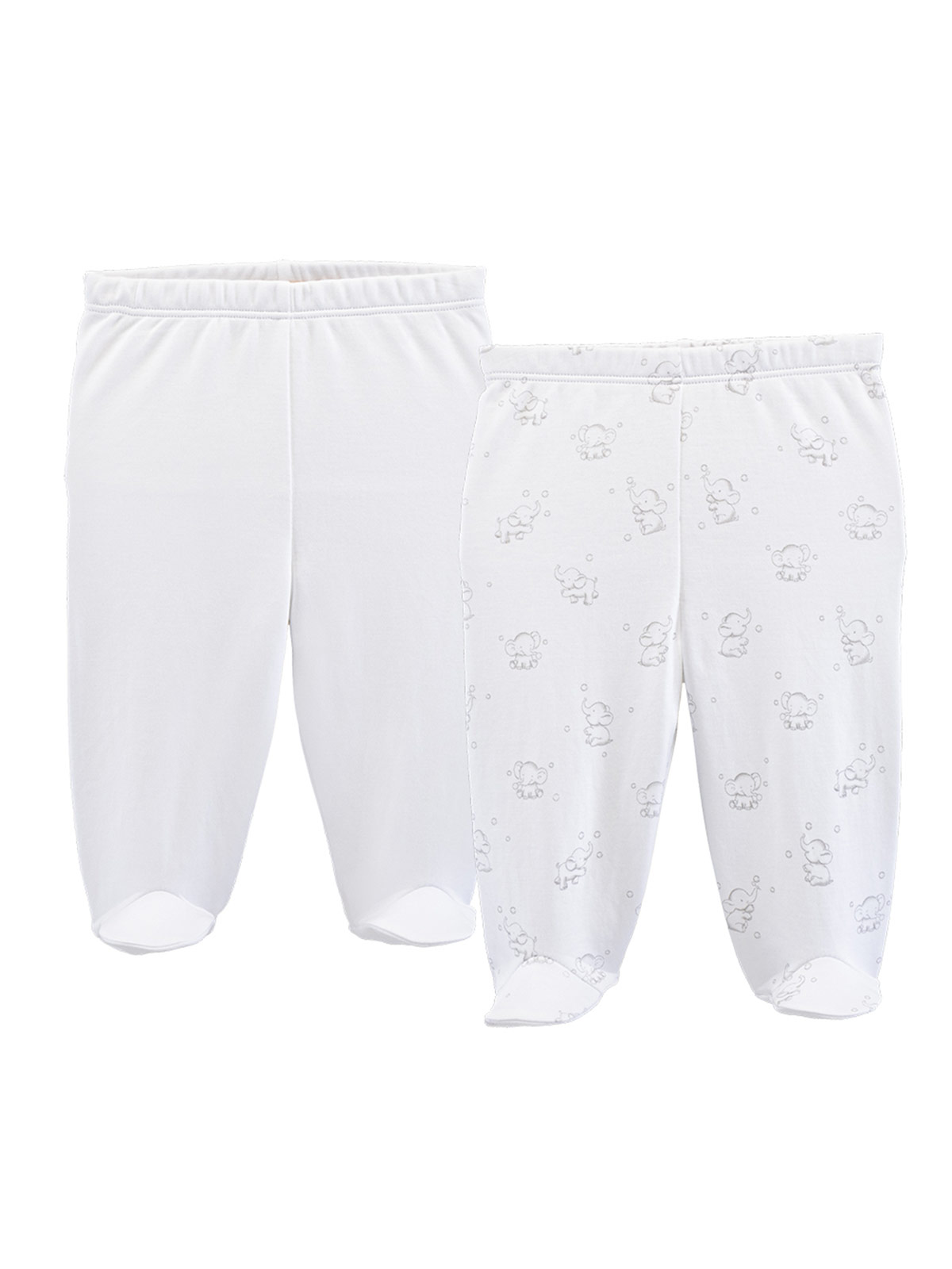 PACK X2 PANTALONES ALGODÓN UNISEX BABY CLUB CHIC BATH TIME - 1