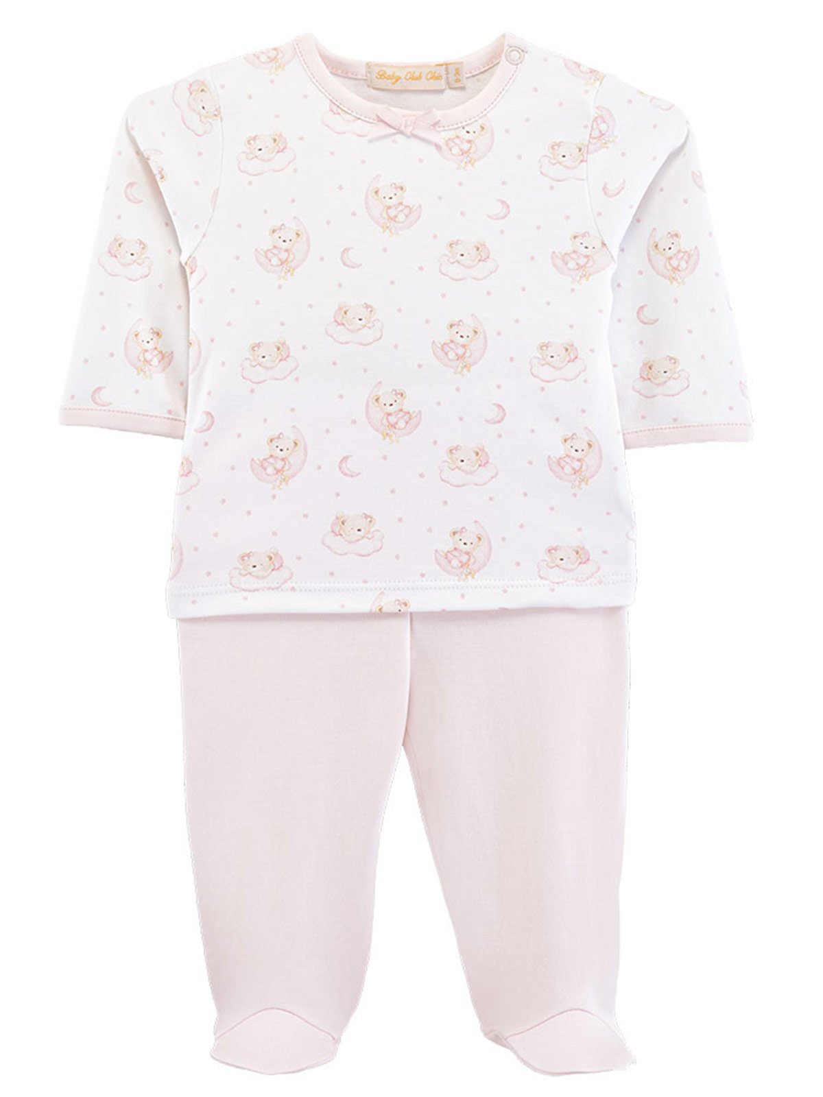 CONJUNTO POLO Y PANTALÓN ALGODÓN NIÑA BABY CLUB CHIC TIME TO SLEEP - 1