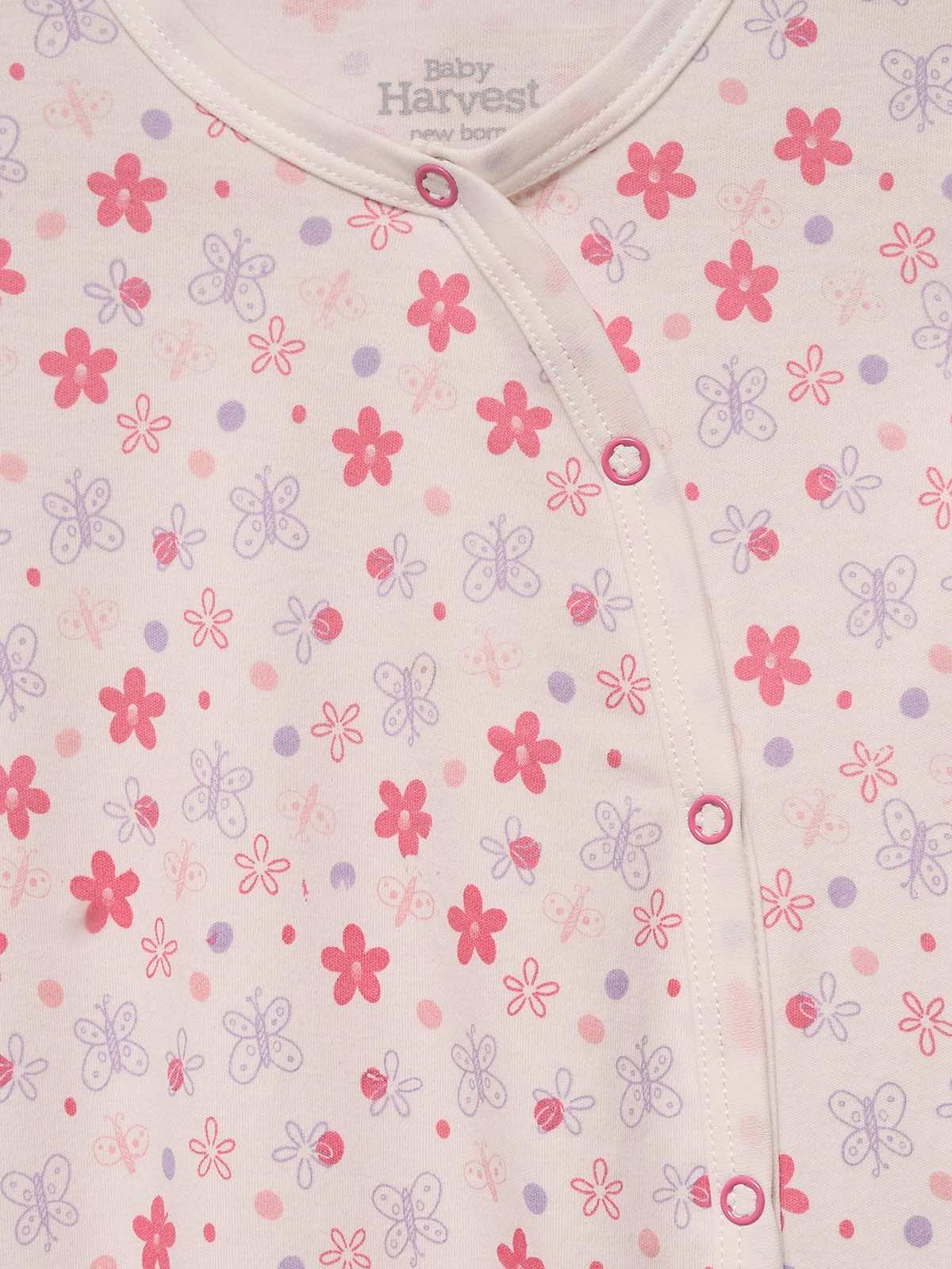 ENTERIZO ALGODÓN FULL PRINT BEBE NIÑA BABY HARVEST - 3