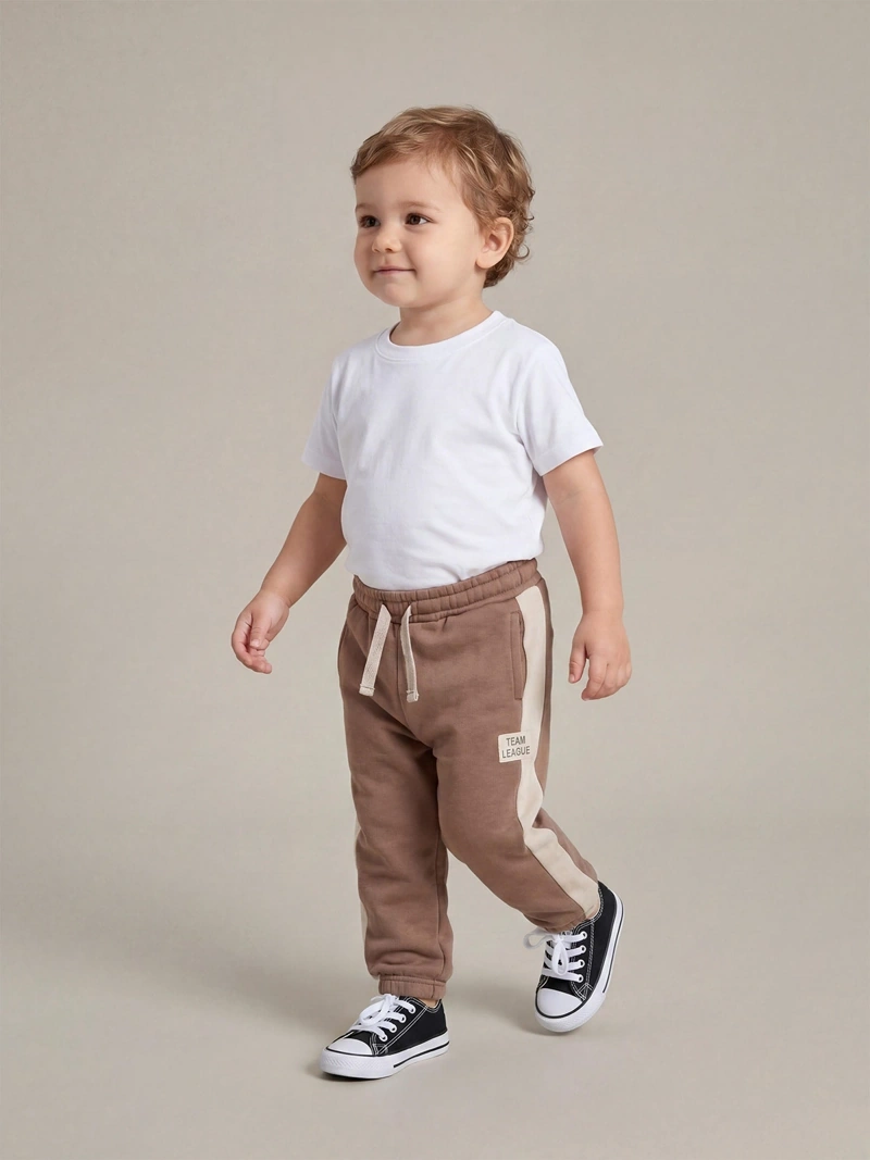 PANTALÓN DE BUZO PLAY FRANELA BEBÉ NIÑO BABY HARVEST - 1
