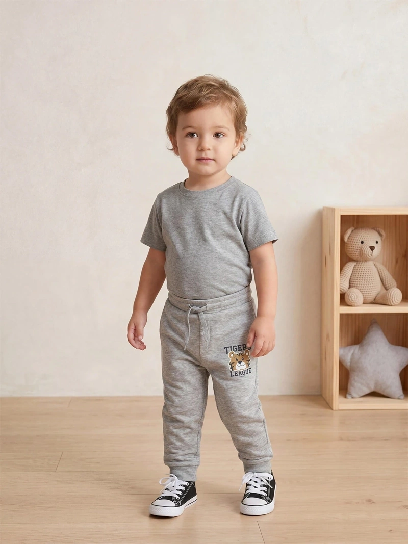 PANTALÓN DE BUZO PLAY PRINT FRANELA BEBÉ NIÑO BABY HARVEST - 1