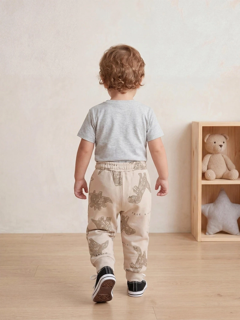 PANTALÓN DE BUZO PLAY FULL PRINT FRANELA BEBÉ NIÑO BABY HARVEST - 2