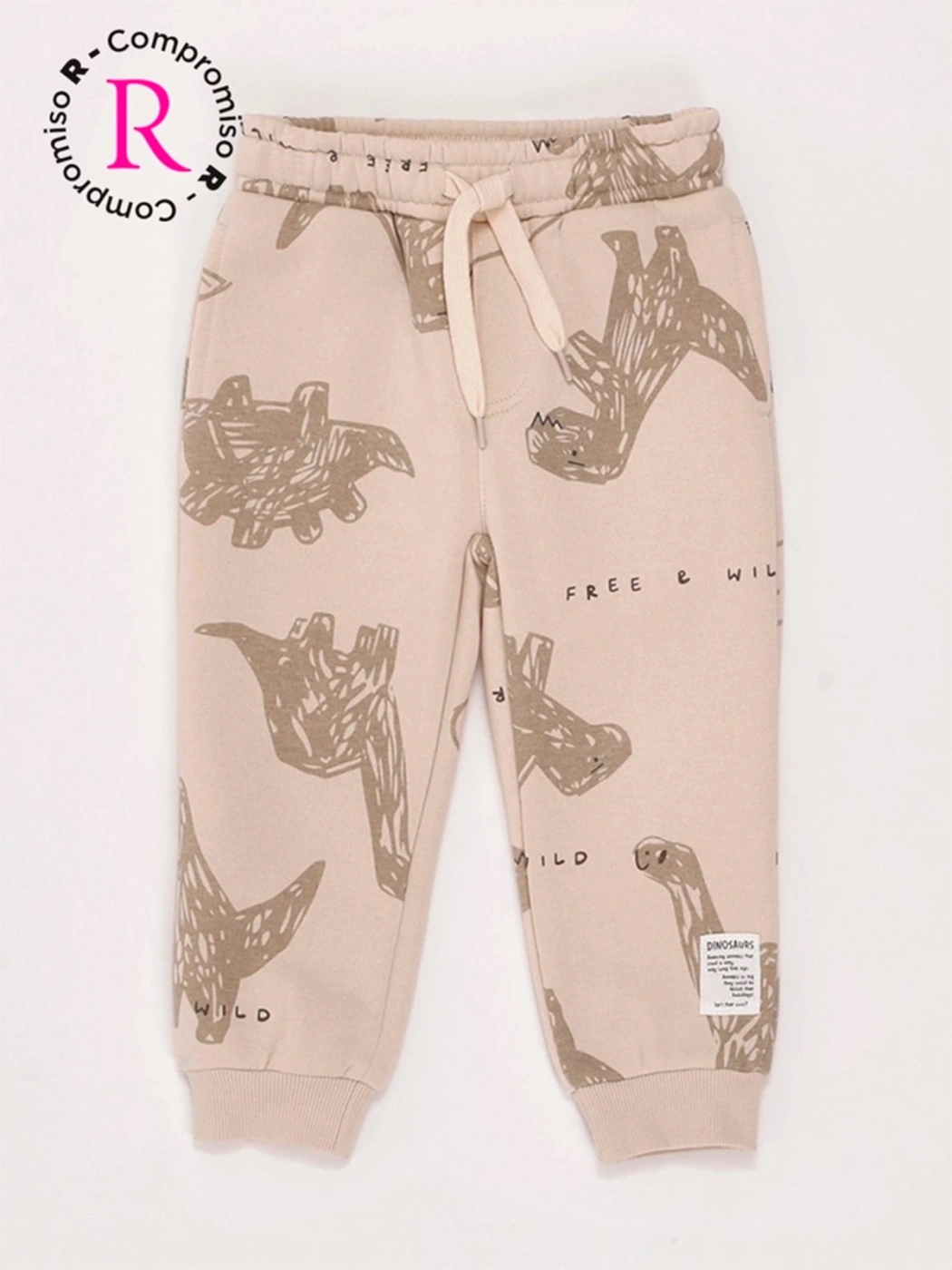 PANTALÓN DE BUZO PLAY FULL PRINT FRANELA BEBÉ NIÑO BABY HARVEST - 3