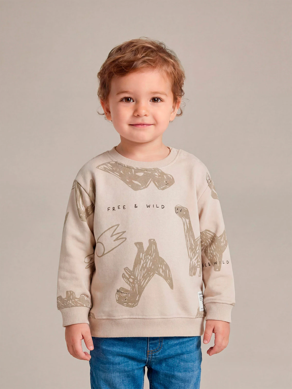 POLERA PLAY FULL PRINT FRANELA BEBÉ NIÑO BABY HARVEST - 1