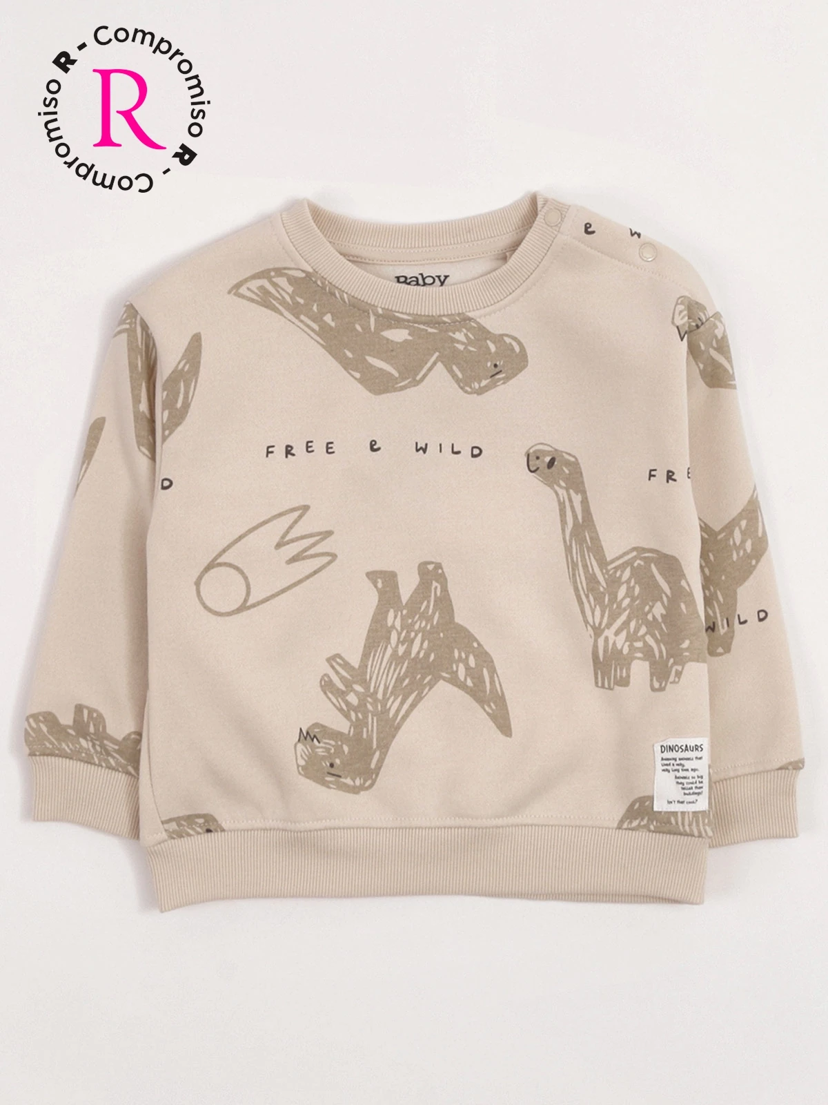 POLERA PLAY FULL PRINT FRANELA BEBÉ NIÑO BABY HARVEST - 3