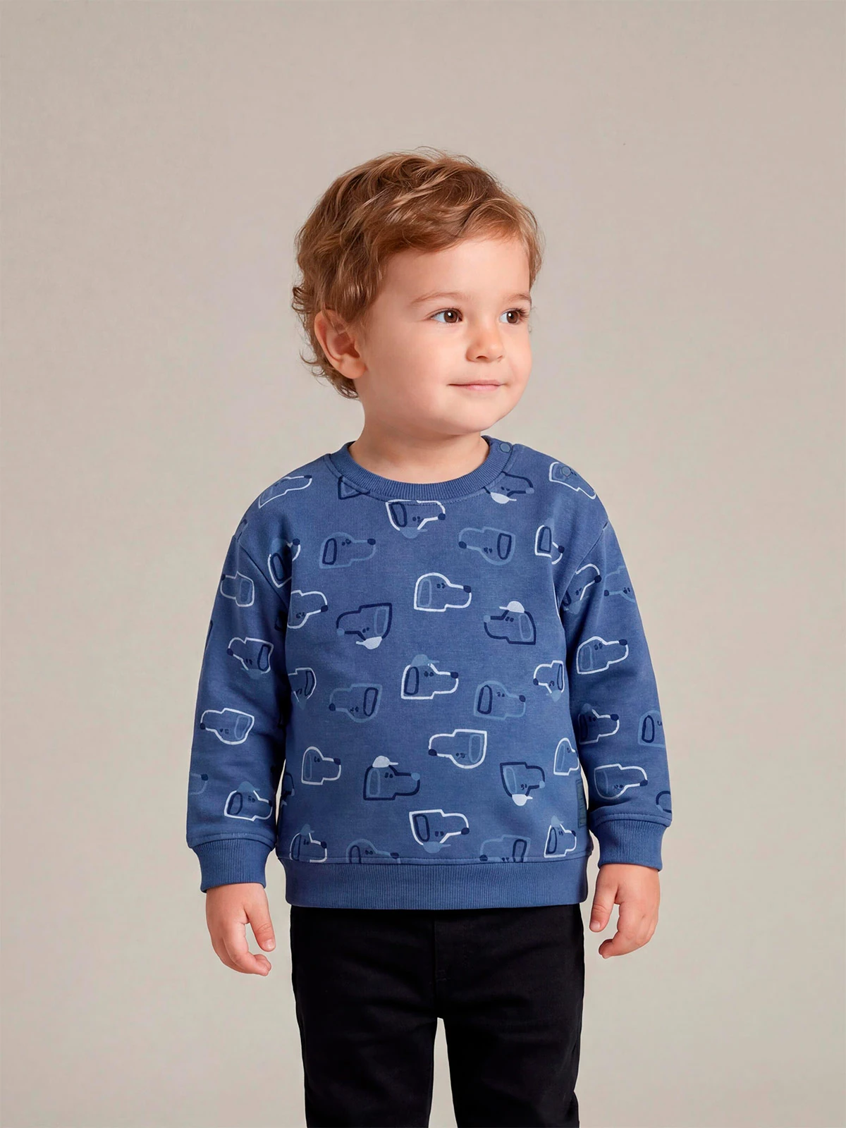 POLERA PLAY FULL PRINT FRANELA BEBÉ NIÑO BABY HARVEST - 1