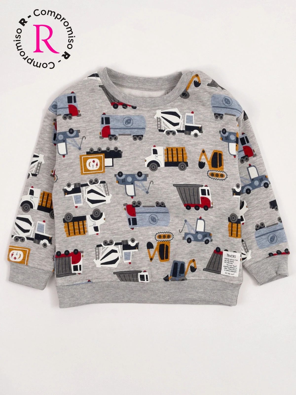 POLERA PLAY FULL PRINT FRANELA BEBÉ NIÑO BABY HARVEST - 3
