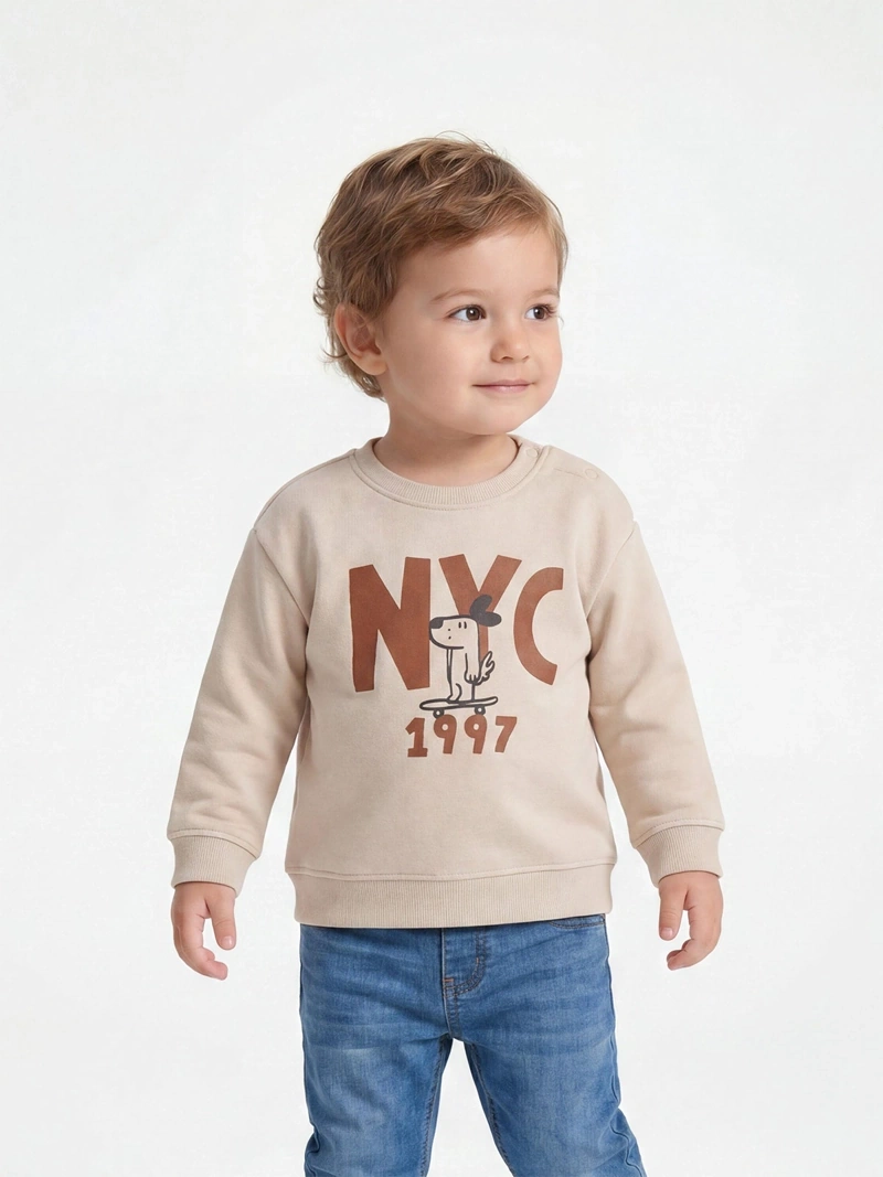 POLERA PLAY FRANELA BEBÉ NIÑO BABY HARVEST - 1
