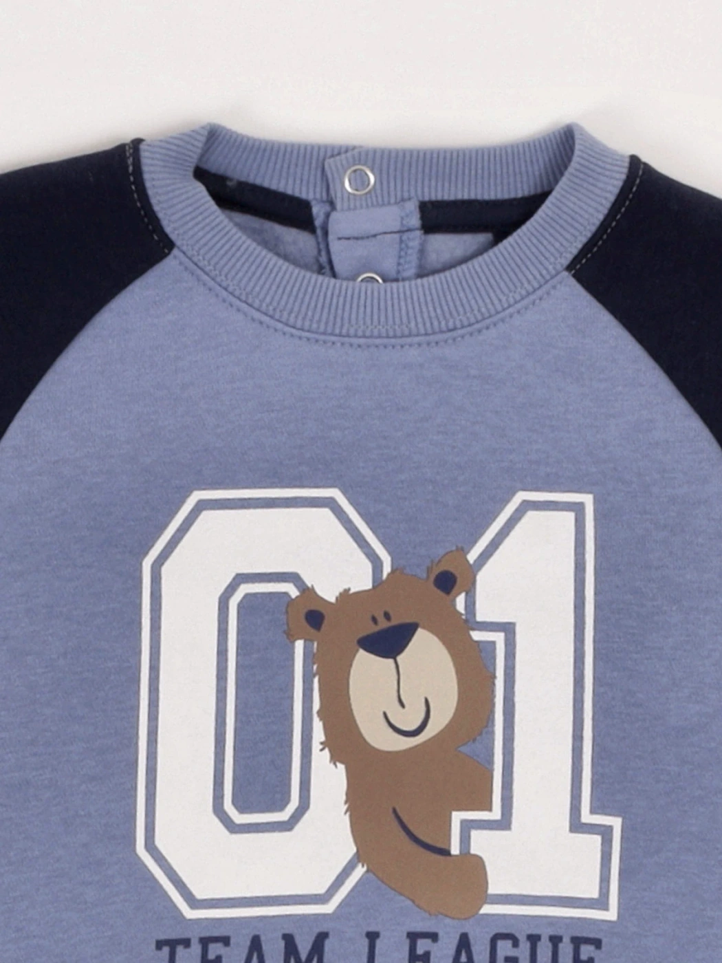 POLERA RAGLAN FRANELA BEBÉ NIÑO BABY HARVEST - 5