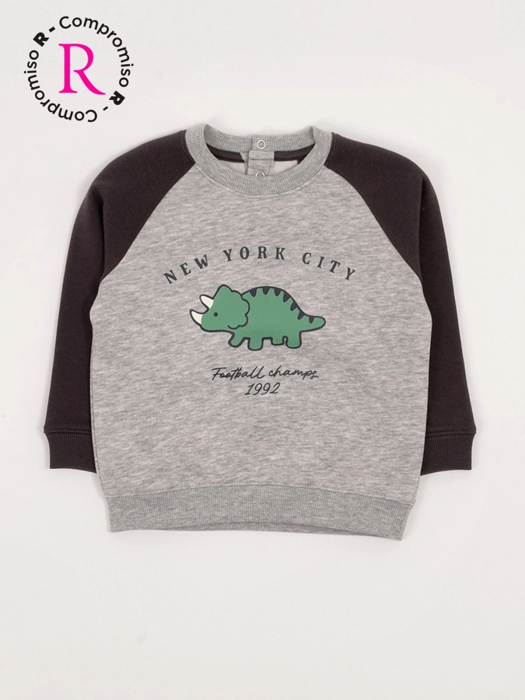 POLERA RAGLAN FRANELA BEBÉ NIÑO BABY HARVEST - 3