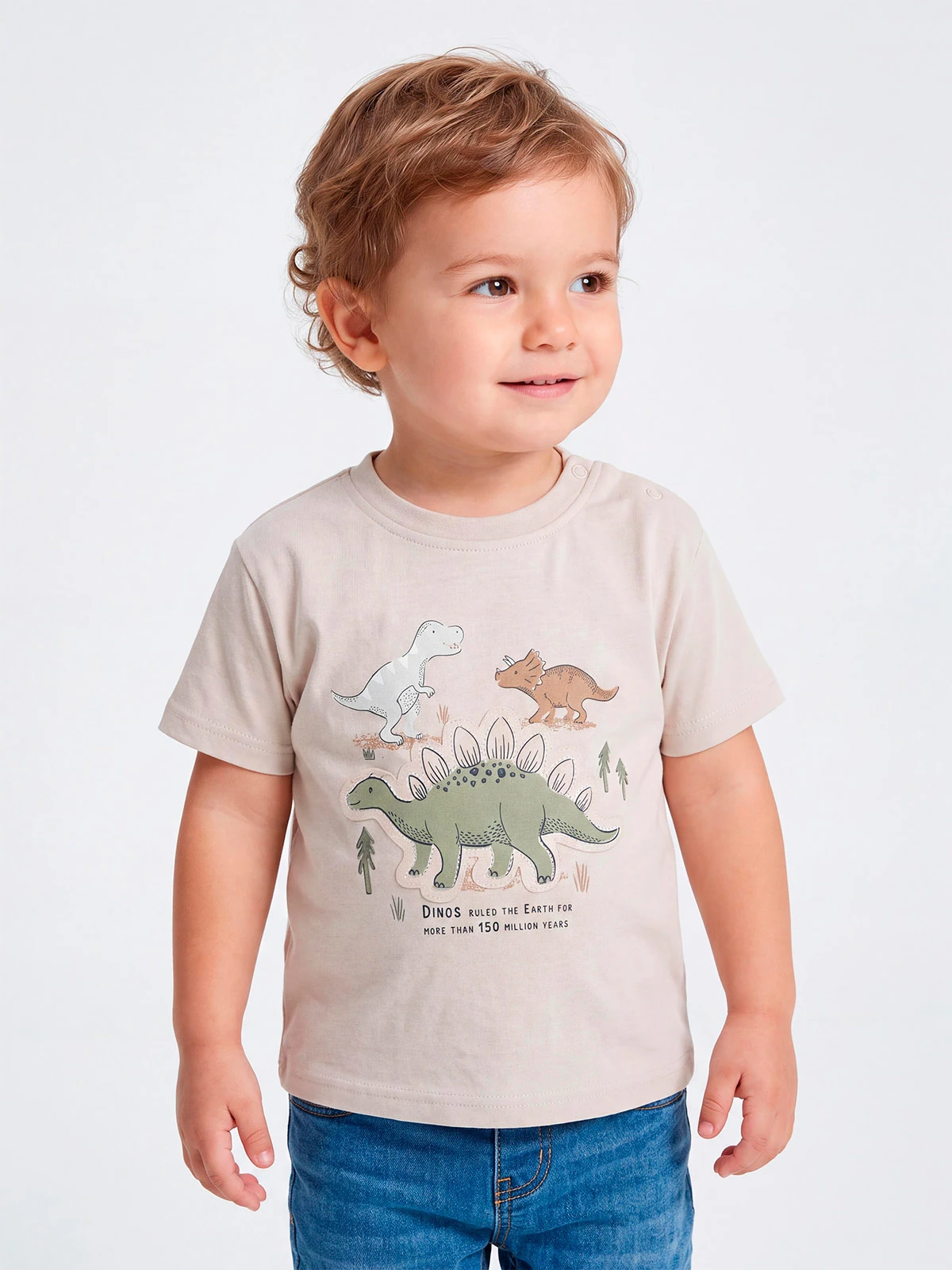 POLO MANGA CORTA ALGODÓN NIÑO BABY HARVEST - 1