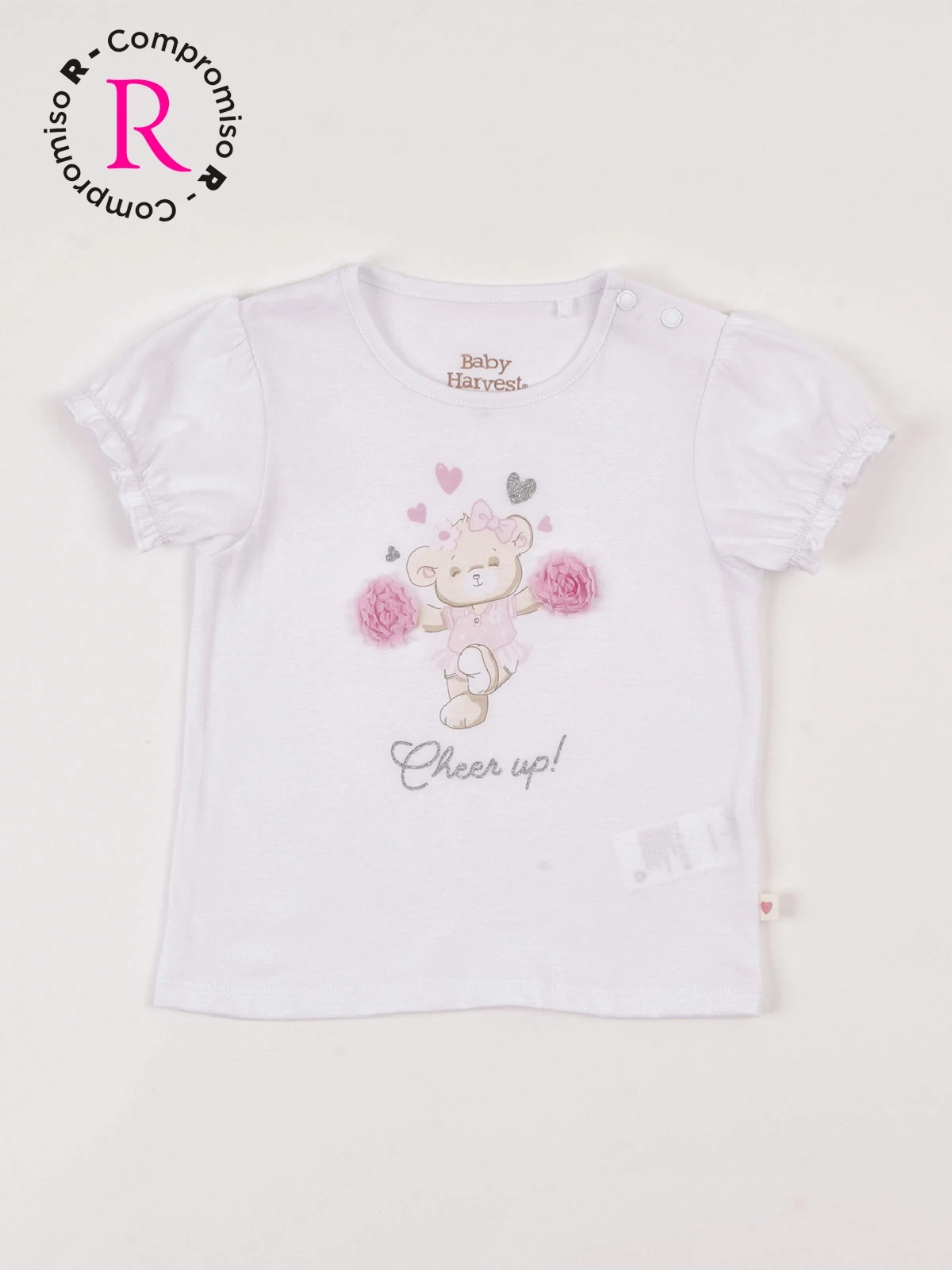 POLO MANGA CORTA ALGODÓN NIÑA BABY HARVEST - 3