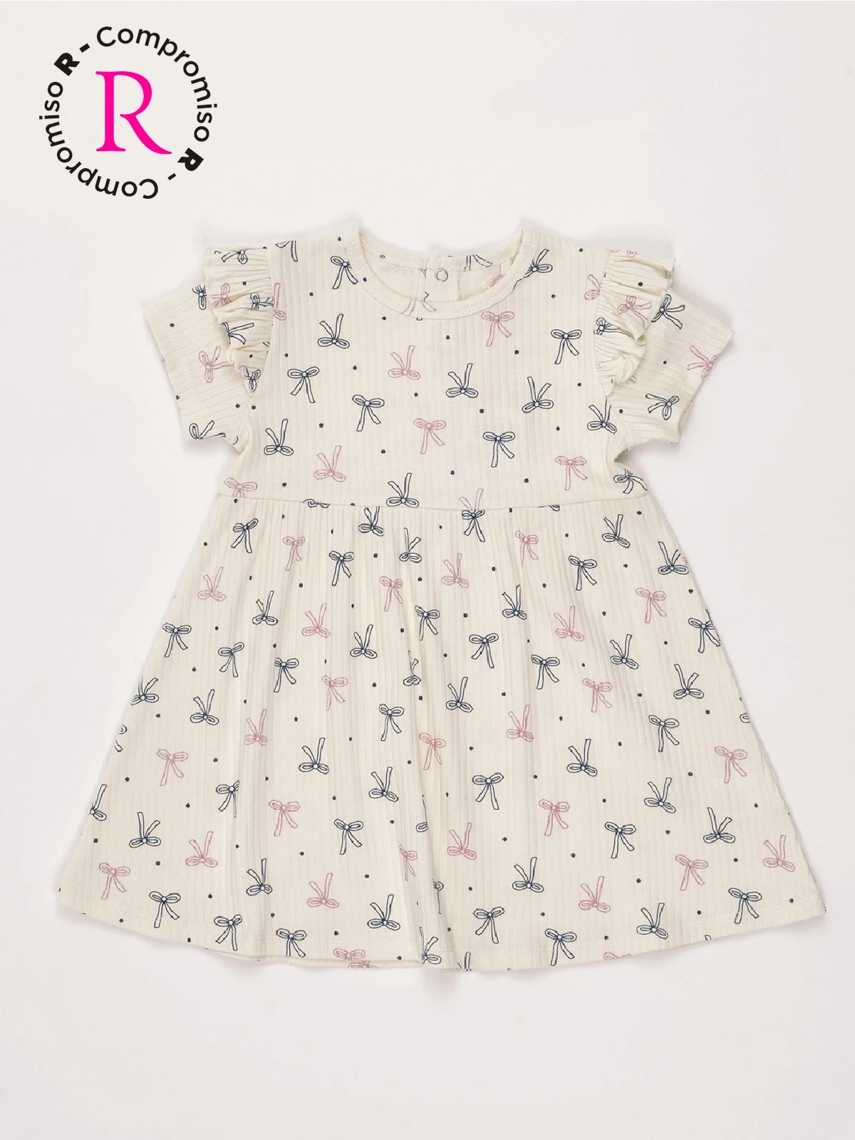 VESTIDO ALGODÓN NIÑA BABY HARVEST PRINT - 3