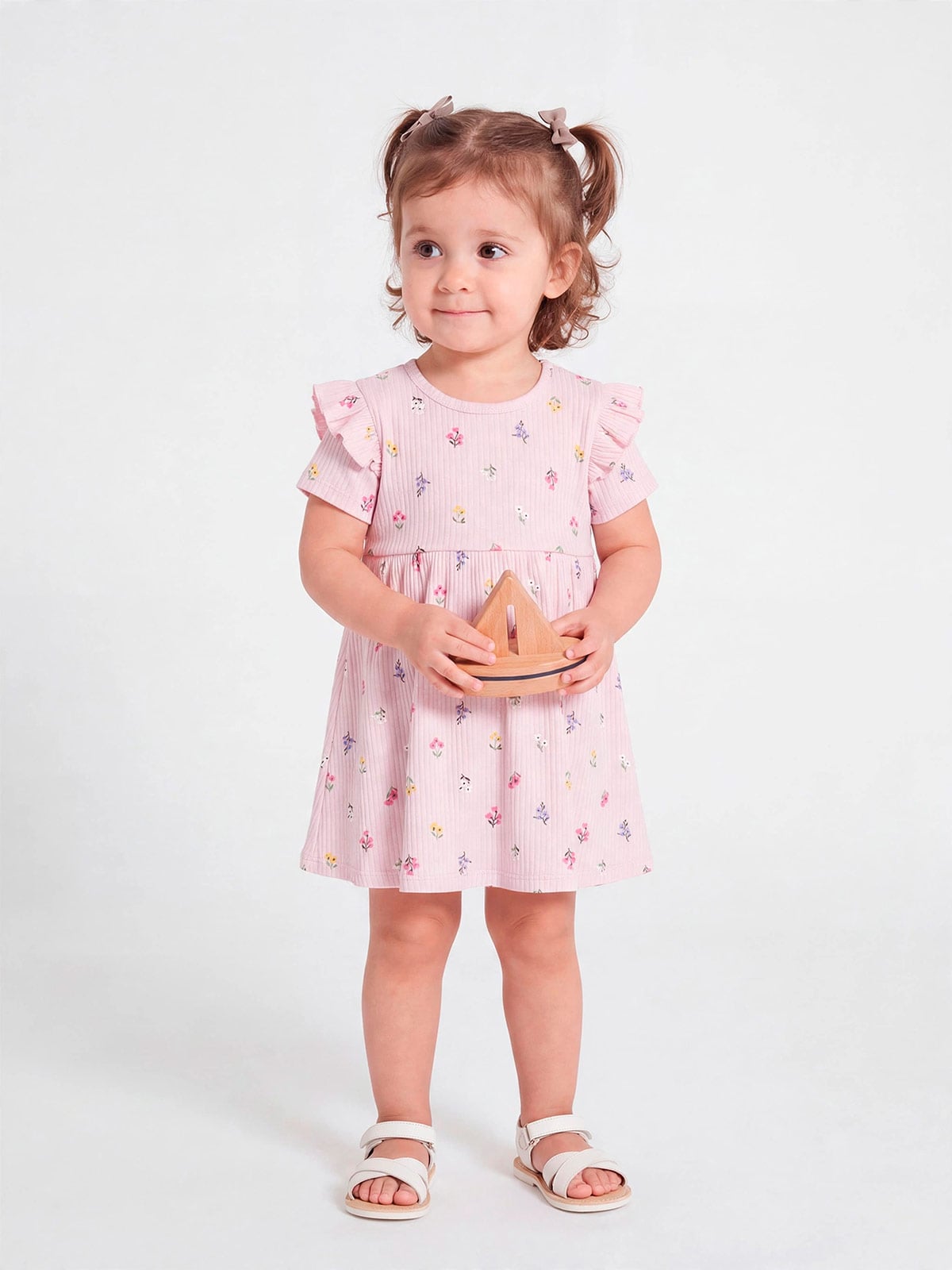VESTIDO ALGODÓN NIÑA BABY HARVEST PRINT - 1