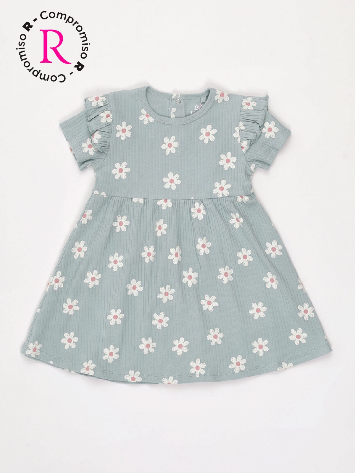 VESTIDO ALGODÓN NIÑA BABY HARVEST PRINT - 3