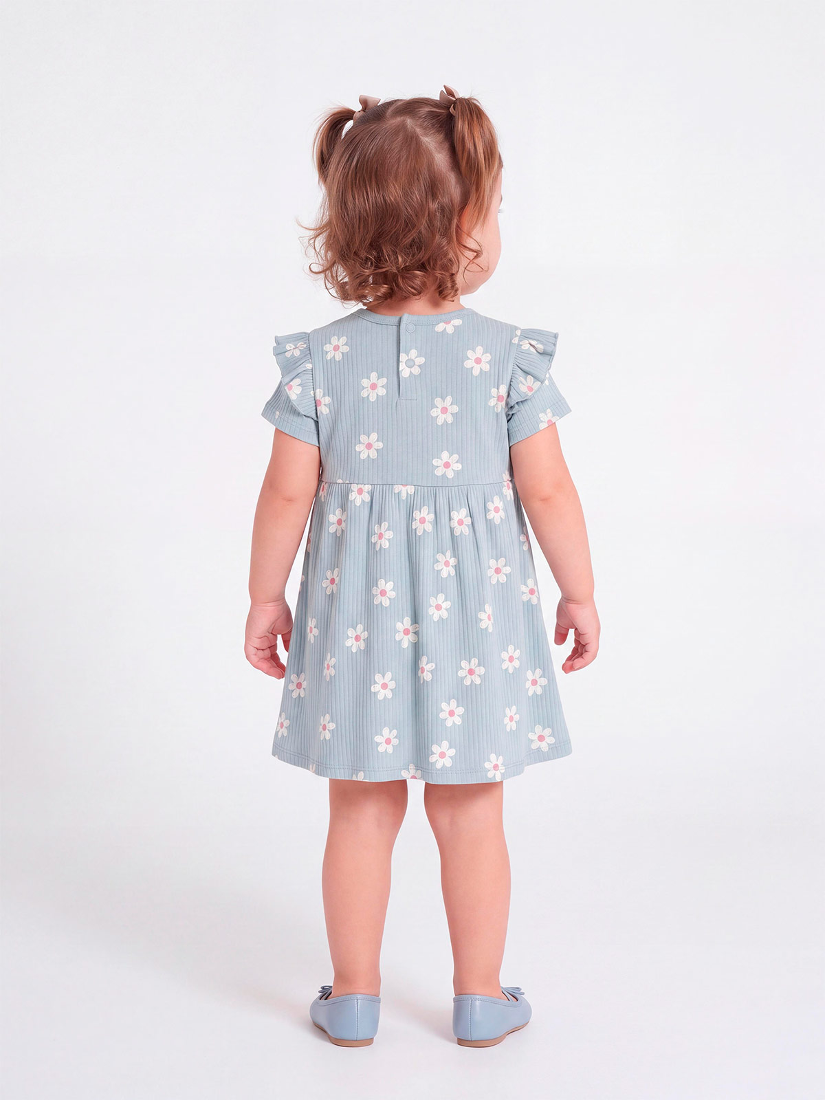 VESTIDO ALGODÓN NIÑA BABY HARVEST PRINT - 2
