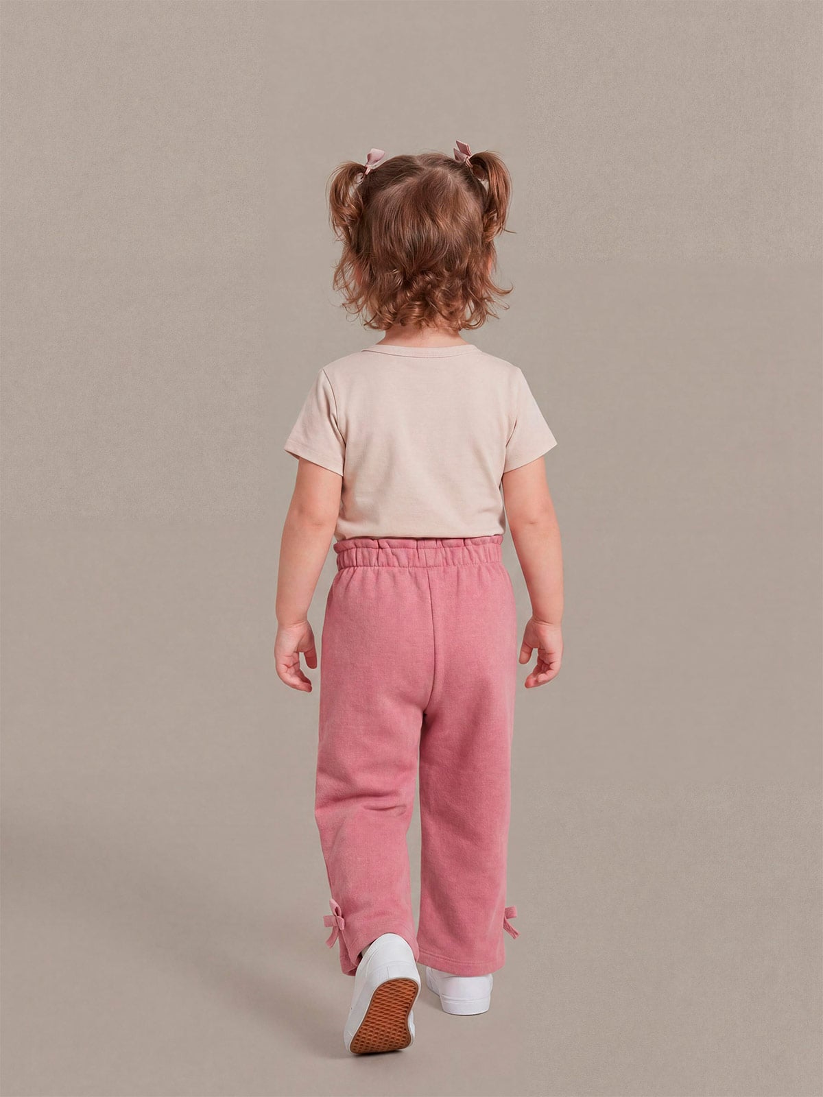 PANTALON DE BUZO LUREX FRANELA BEBE NIÑA BABY HARVEST - 2