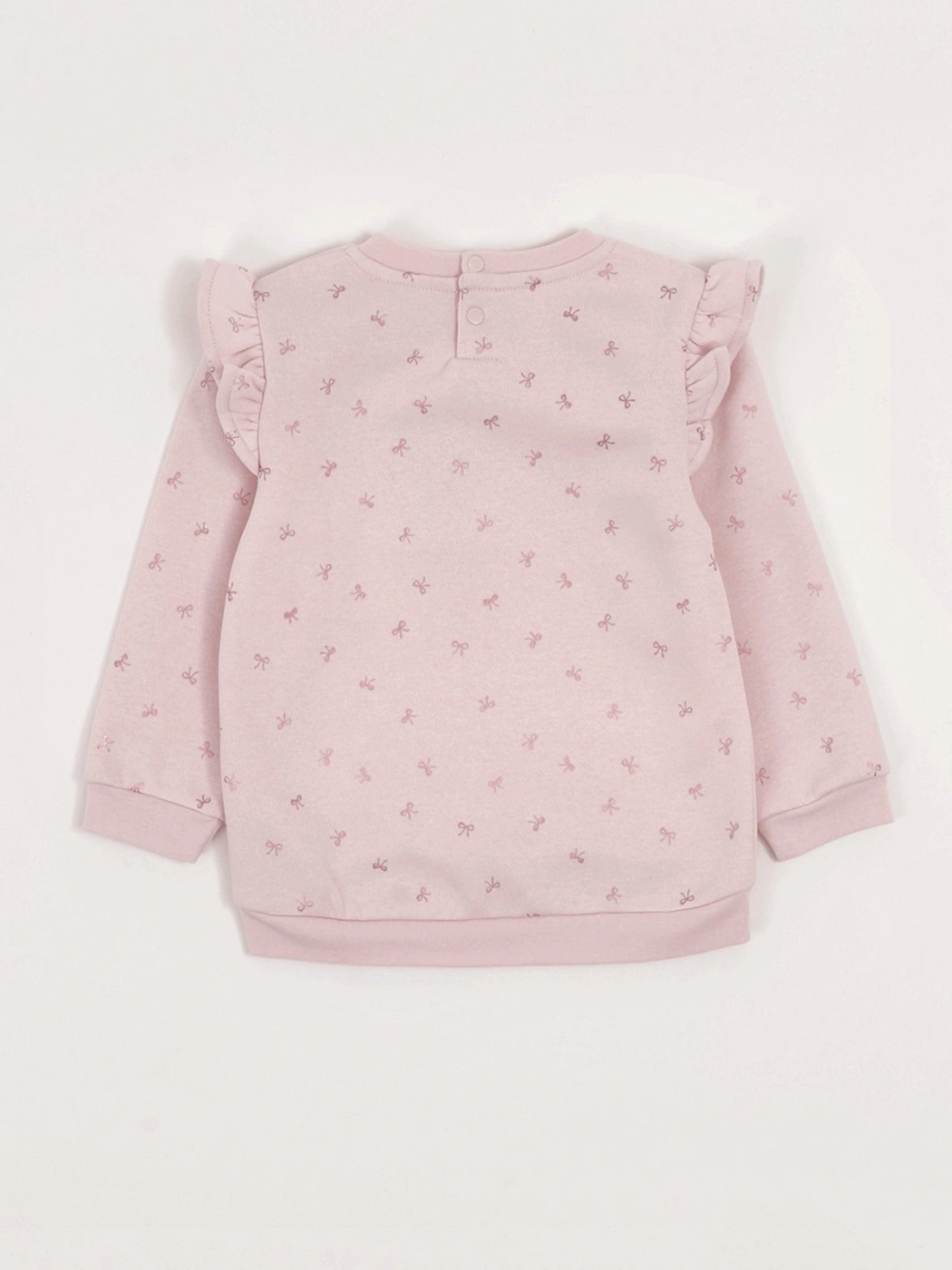 POLERA PETAL FRANELA BEBÉ NIÑA BABY HARVEST - 4
