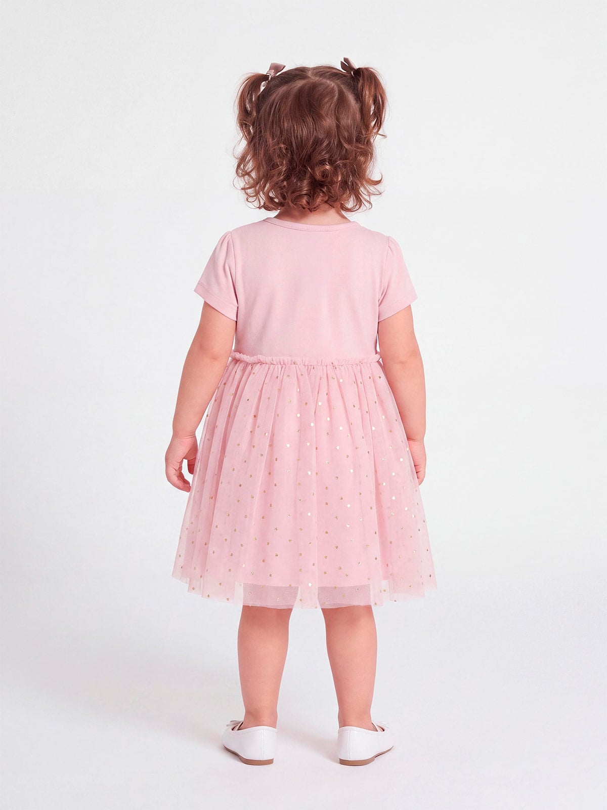 VESTIDO ALGODÓN NIÑA BABY HARVEST MANGA CORTA - 2