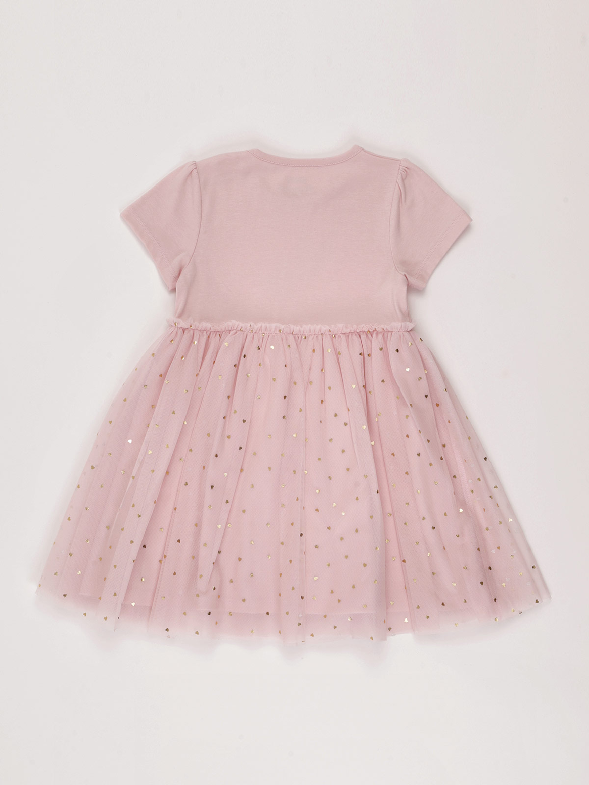 VESTIDO ALGODÓN NIÑA BABY HARVEST MANGA CORTA - 4