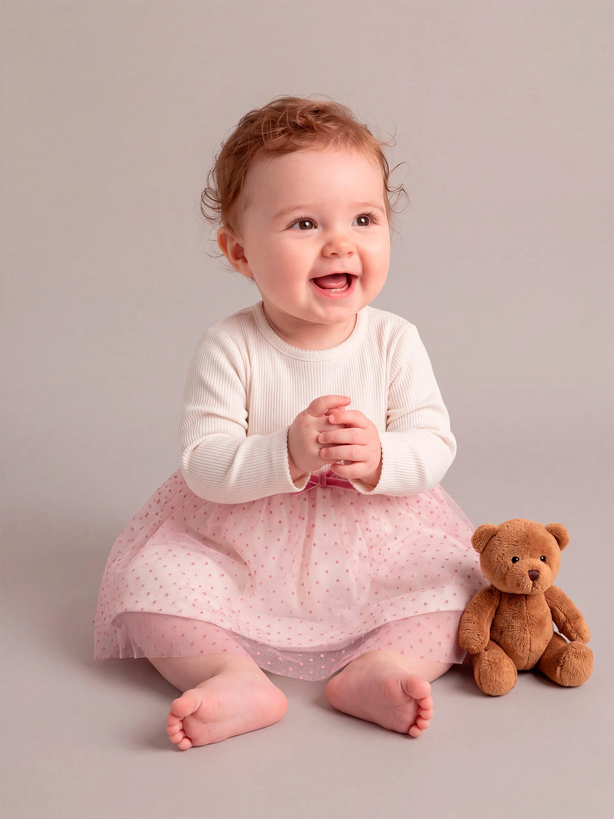 VESTIDO NIÑA BABY HARVEST PRETTY - 1