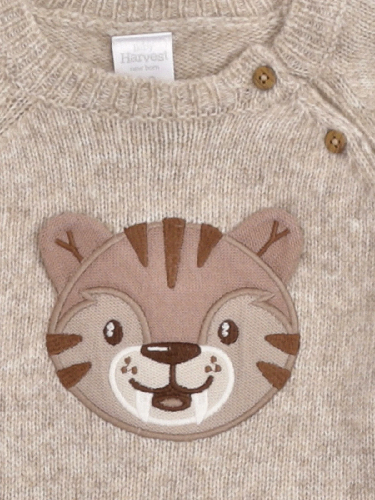 CONJUNTO TEJIDO CHOMPA + PANTALÓN BEBÉ NIÑO BABY HARVEST - 6