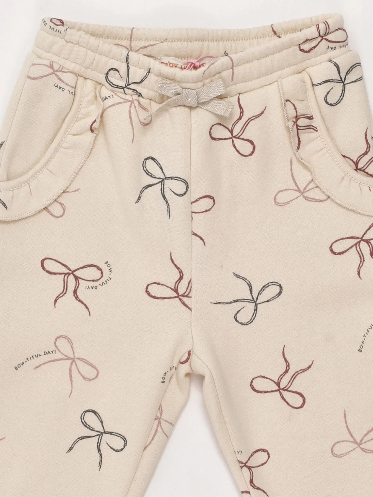 PANTALÓN DE BUZO PLAY FULL PRINT FRANELA BEBÉ NIÑA BABY HARVEST - 5