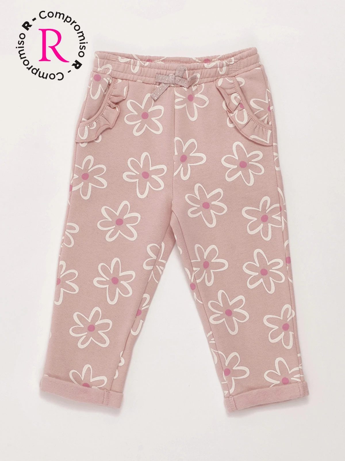 PANTALÓN DE BUZO PLAY FULL PRINT FRANELA BEBÉ NIÑA BABY HARVEST - 3