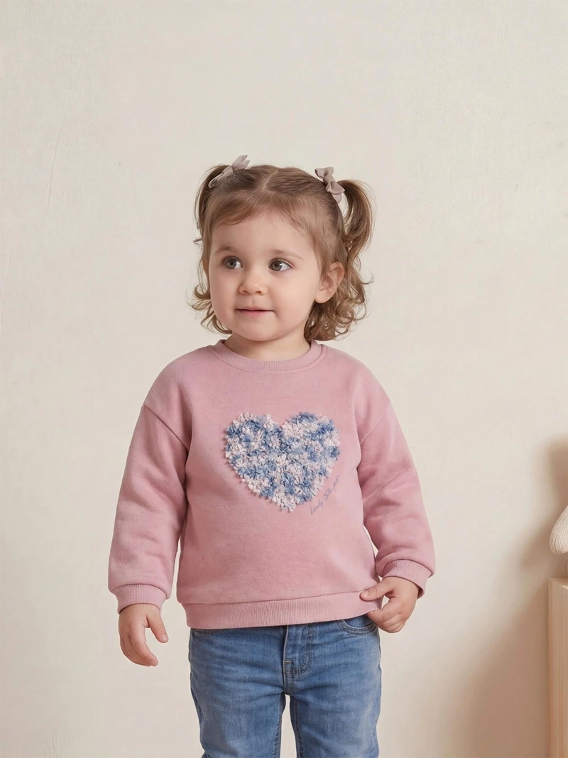 POLERA PRINTS CON TEXTURA BEBÉ NIÑA BABY HARVEST - 1