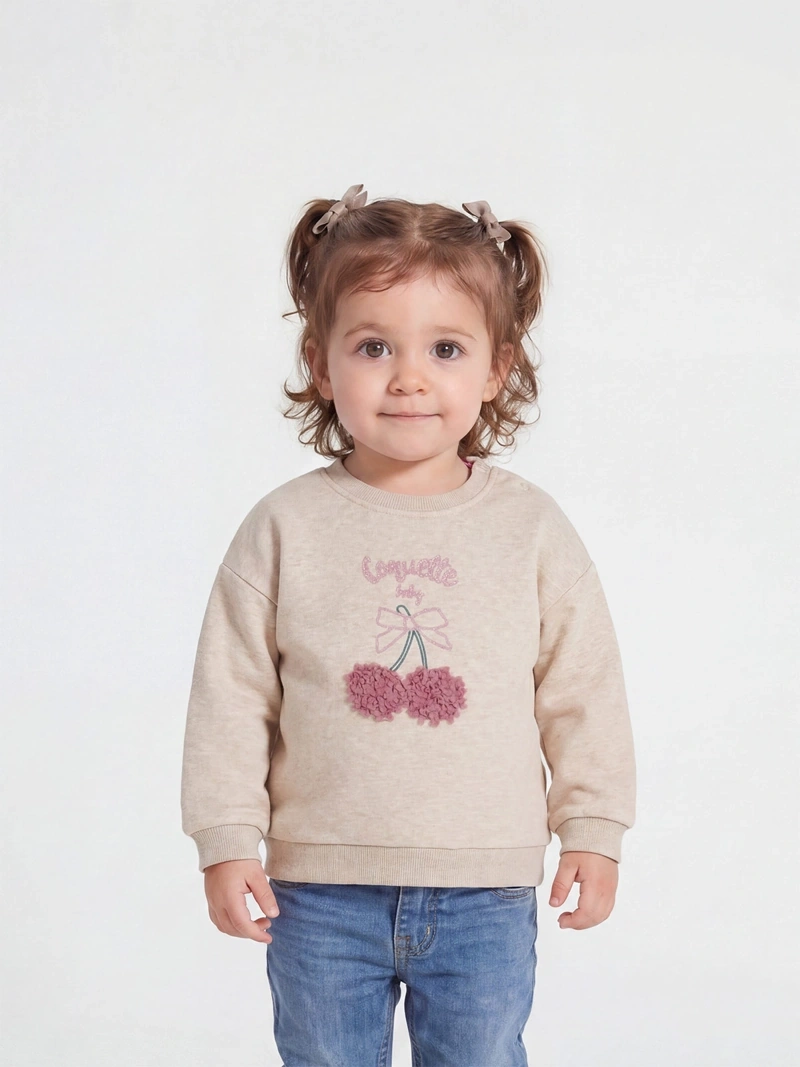 POLERA PRINTS CON TEXTURA BEBÉ NIÑA BABY HARVEST - 1