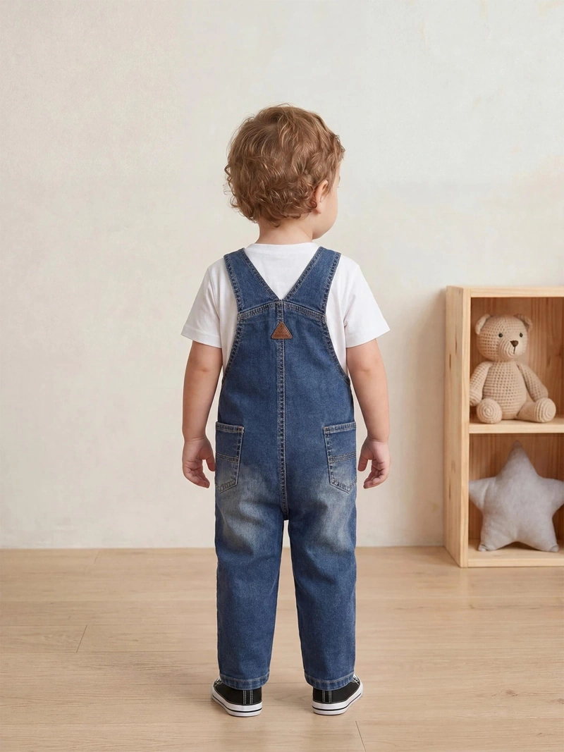 JARDINERA LARGA DENIM BEBÉ NIÑO BABY HARVEST - 2