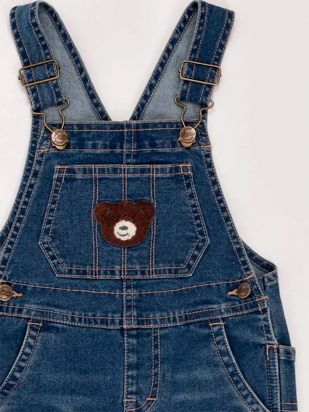 JARDINERA LARGA DENIM BEBÉ NIÑO BABY HARVEST - 5