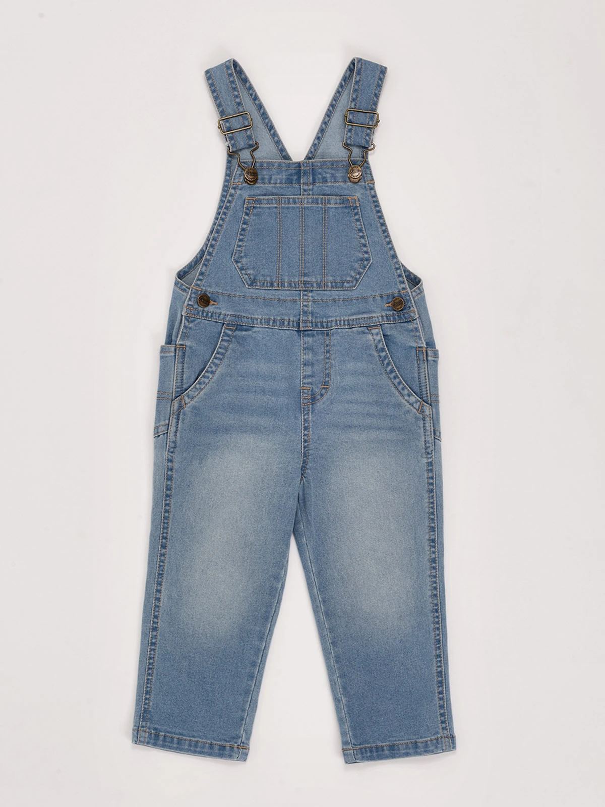 JARDINERA LARGA DENIM BEBÉ NIÑO BABY HARVEST - 1