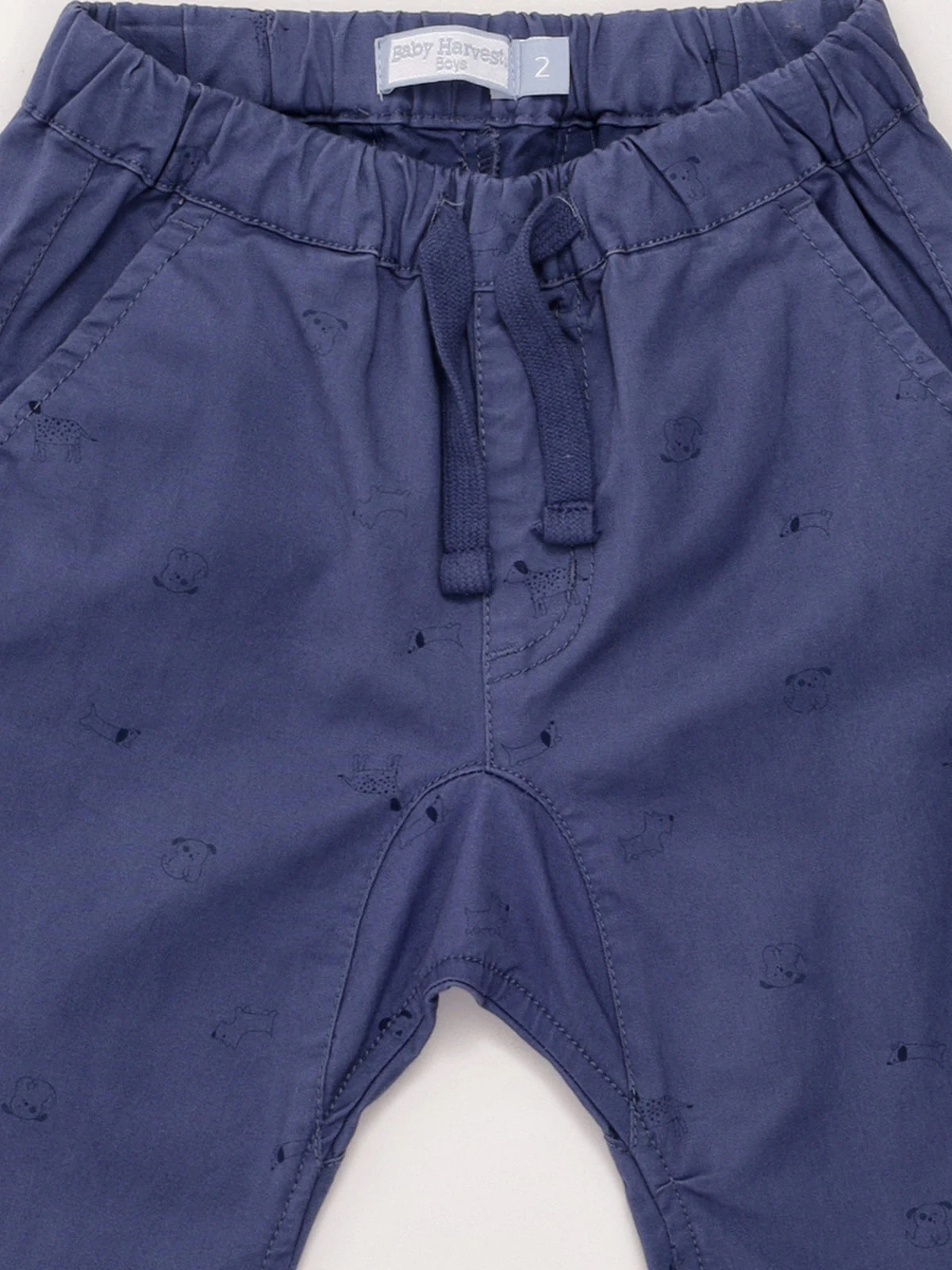 PANTALÓN ALGODÓN NIÑO BABY HARVEST PUÑO - 6