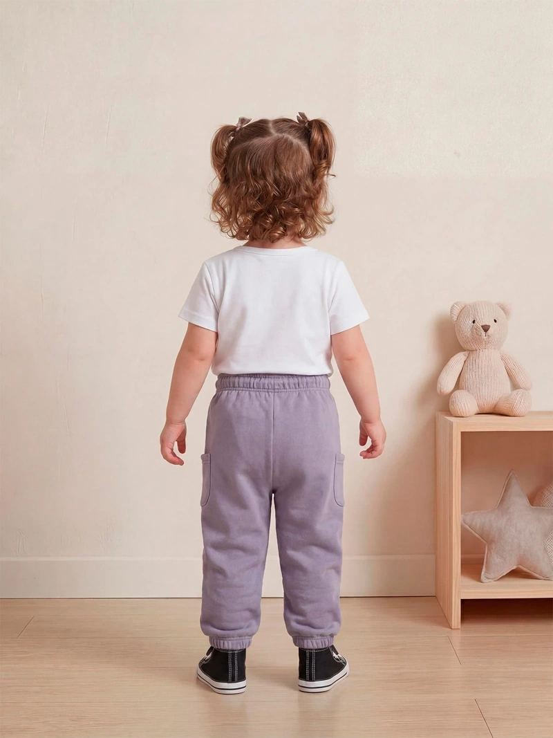 PANTALÓN DE BUZO PLAY FRANELA BEBÉ NIÑA BABY HARVEST - 2