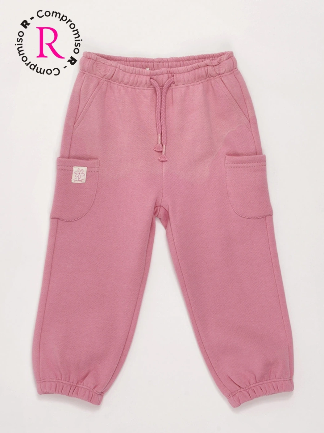 PANTALÓN DE BUZO PLAY FRANELA BEBÉ NIÑA BABY HARVEST - 3