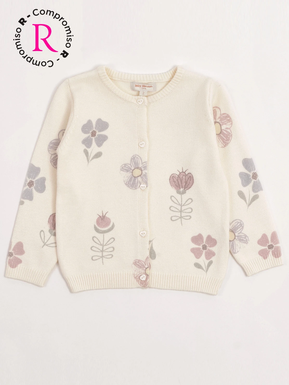 CHALECO NIÑA BABY HARVEST PRINT - 1