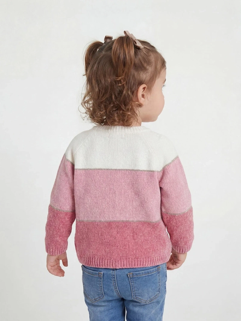 CHOMPA CARDIGAN CHENILLE BEBÉ NIÑA BABY HARVEST - 2