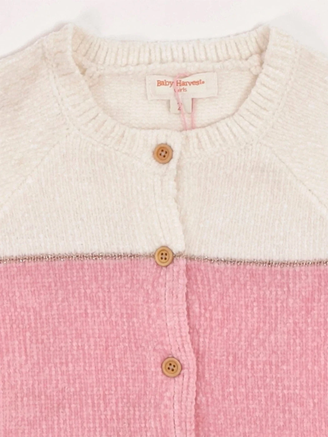CHOMPA CARDIGAN CHENILLE BEBÉ NIÑA BABY HARVEST - 5