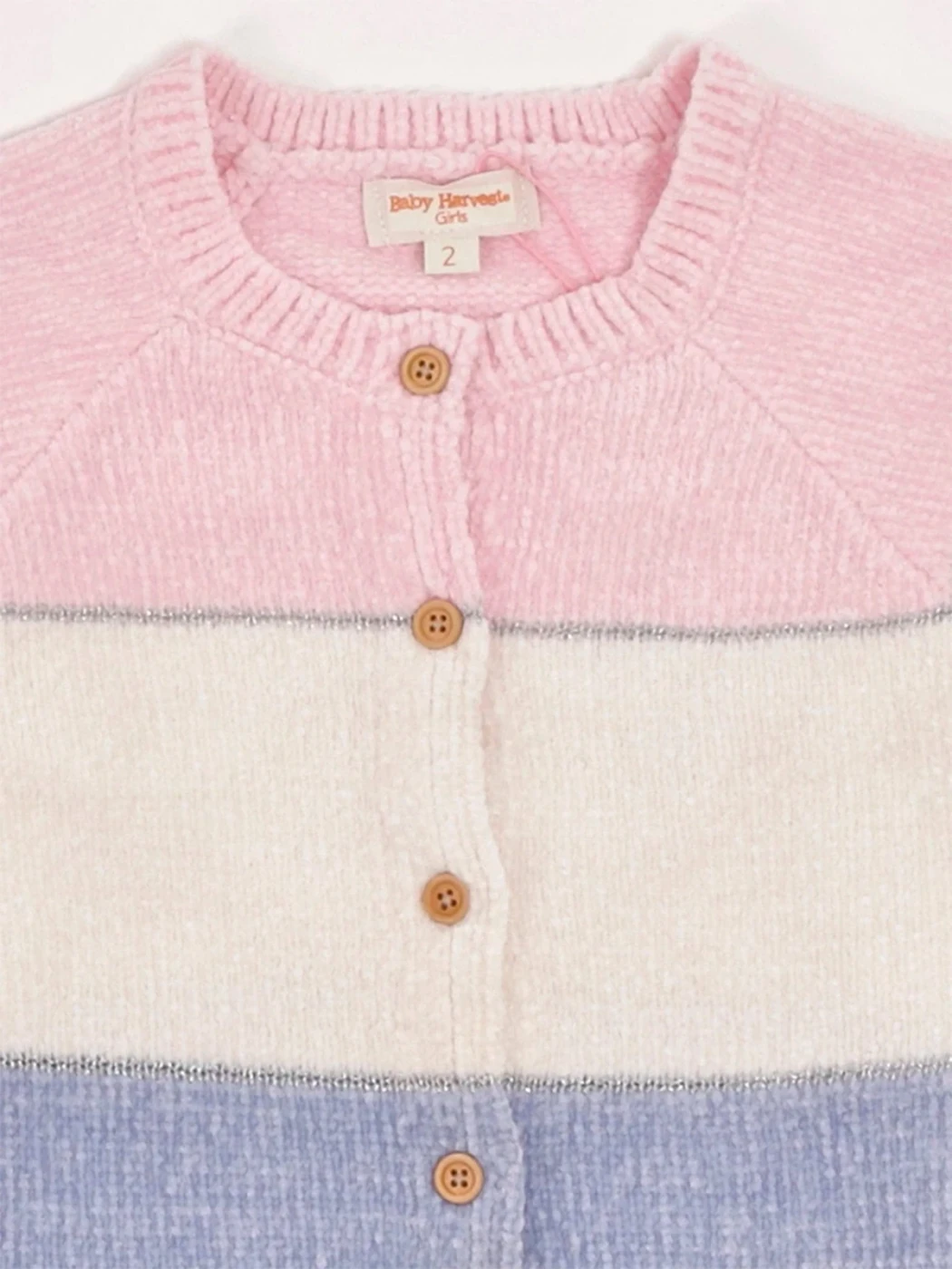 CHOMPA CARDIGAN CHENILLE BEBÉ NIÑA BABY HARVEST - 5
