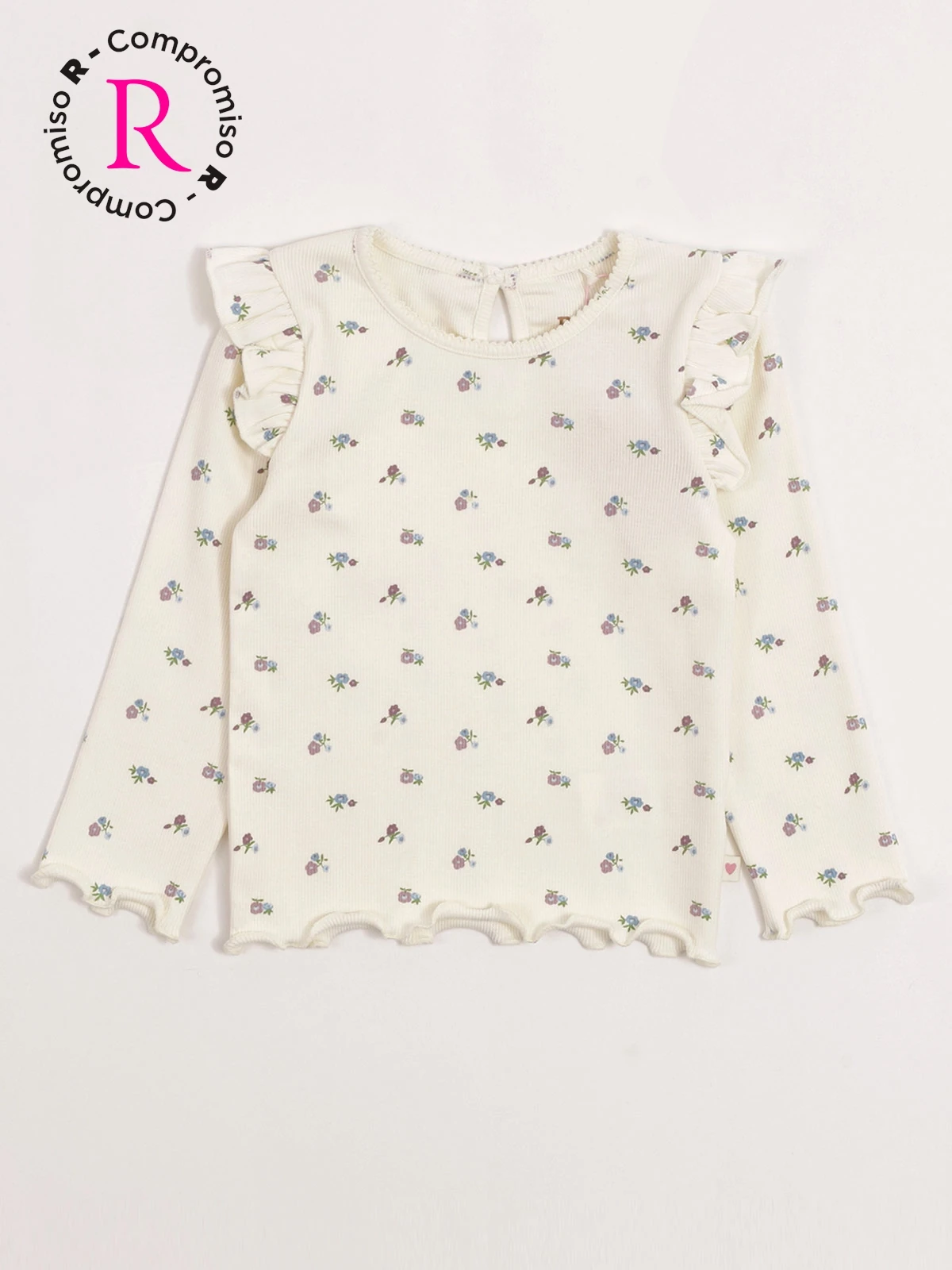 POLO RIB FULL PRINT MANGA LARGA BEBÉ NIÑA BABY HARVEST - 3