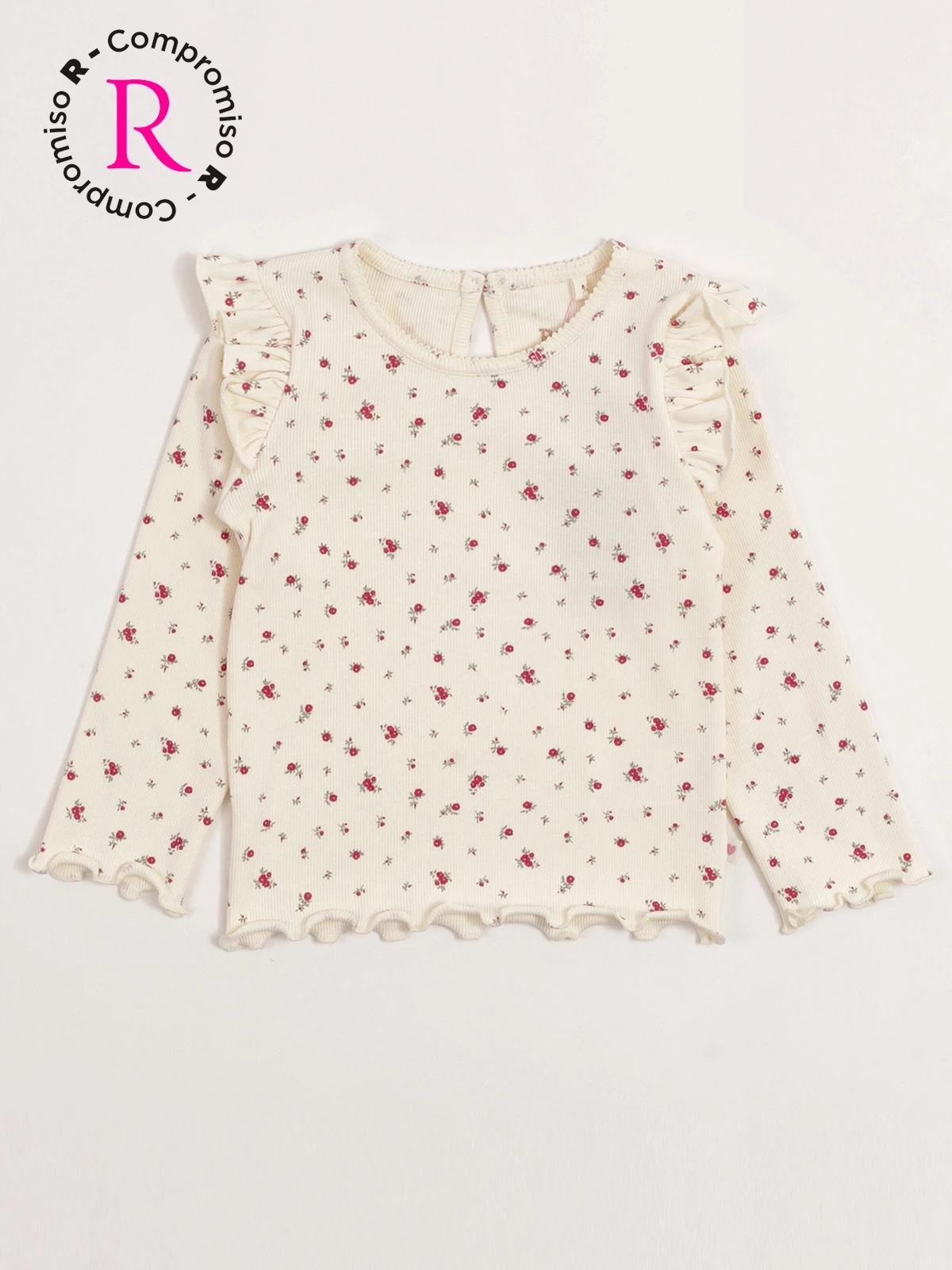POLO RIB FULL PRINT MANGA LARGA BEBÉ NIÑA BABY HARVEST - 3