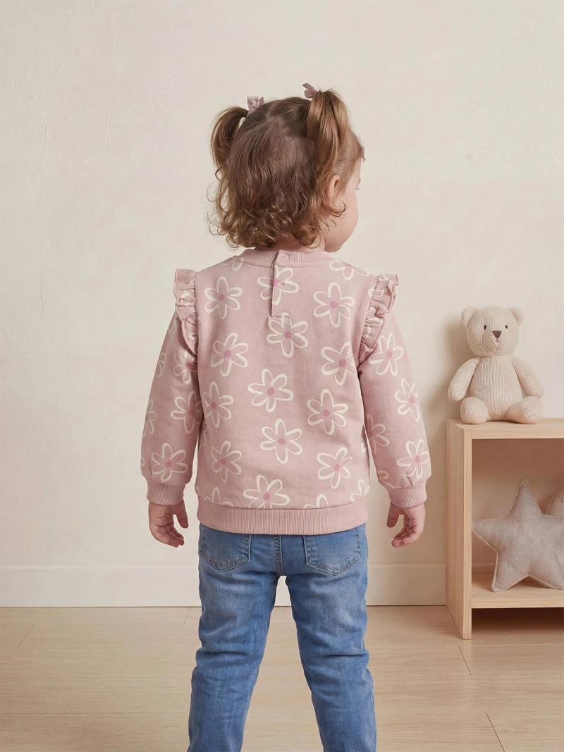POLERA PLAY FULL PRINT FRANELA BEBÉ NIÑA BABY HARVEST - 2