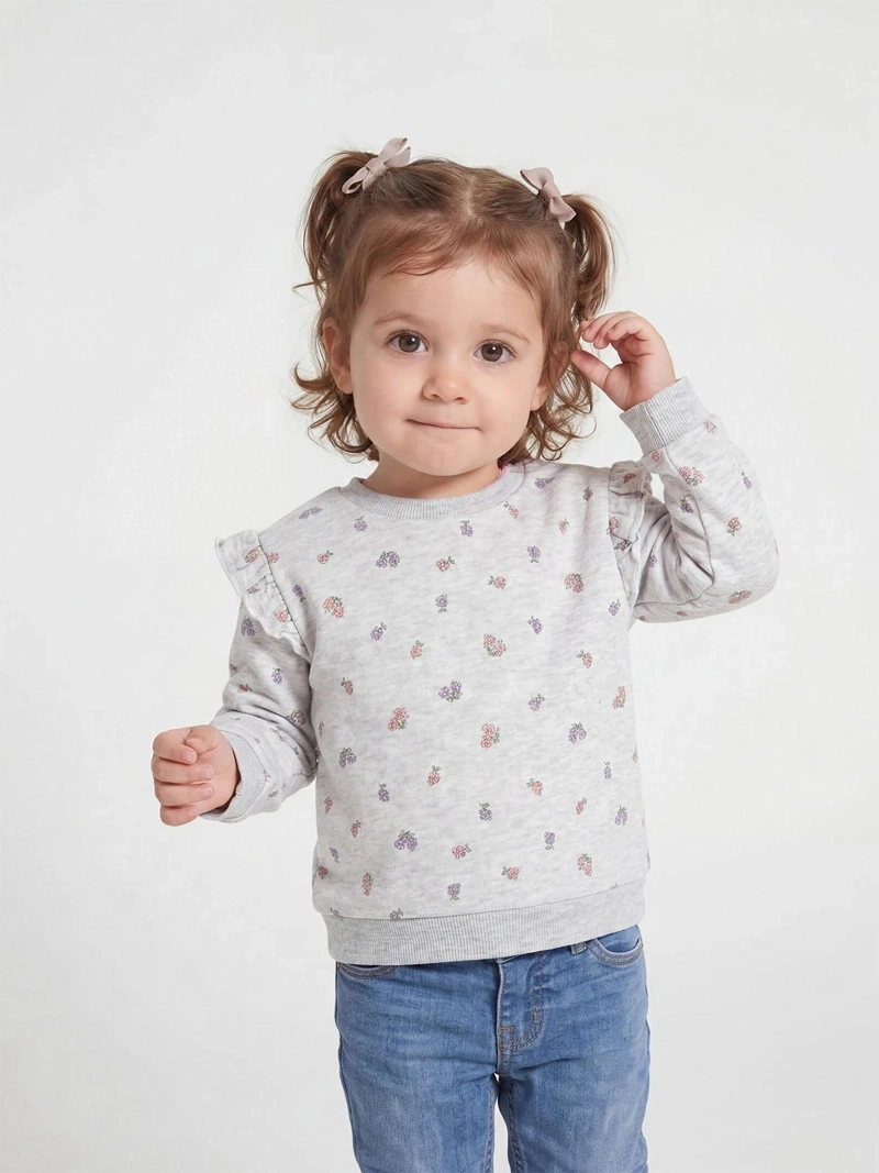 POLERA PLAY FULL PRINT FRANELA BEBÉ NIÑA BABY HARVEST - 1