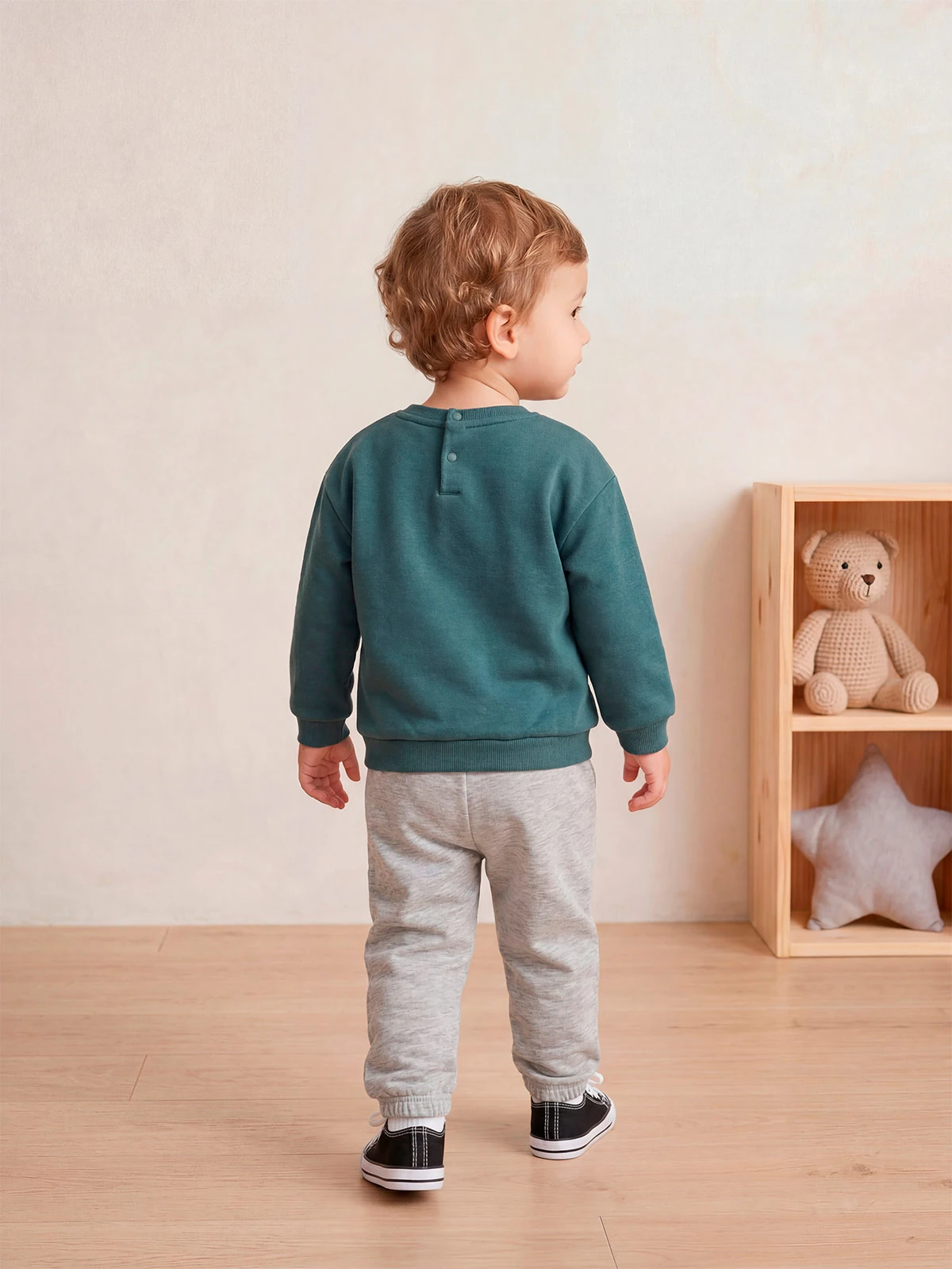 CONJUNTO CITY POLERA + BUZO FRANELA BEBÉ NIÑO BABY HARVEST - 2